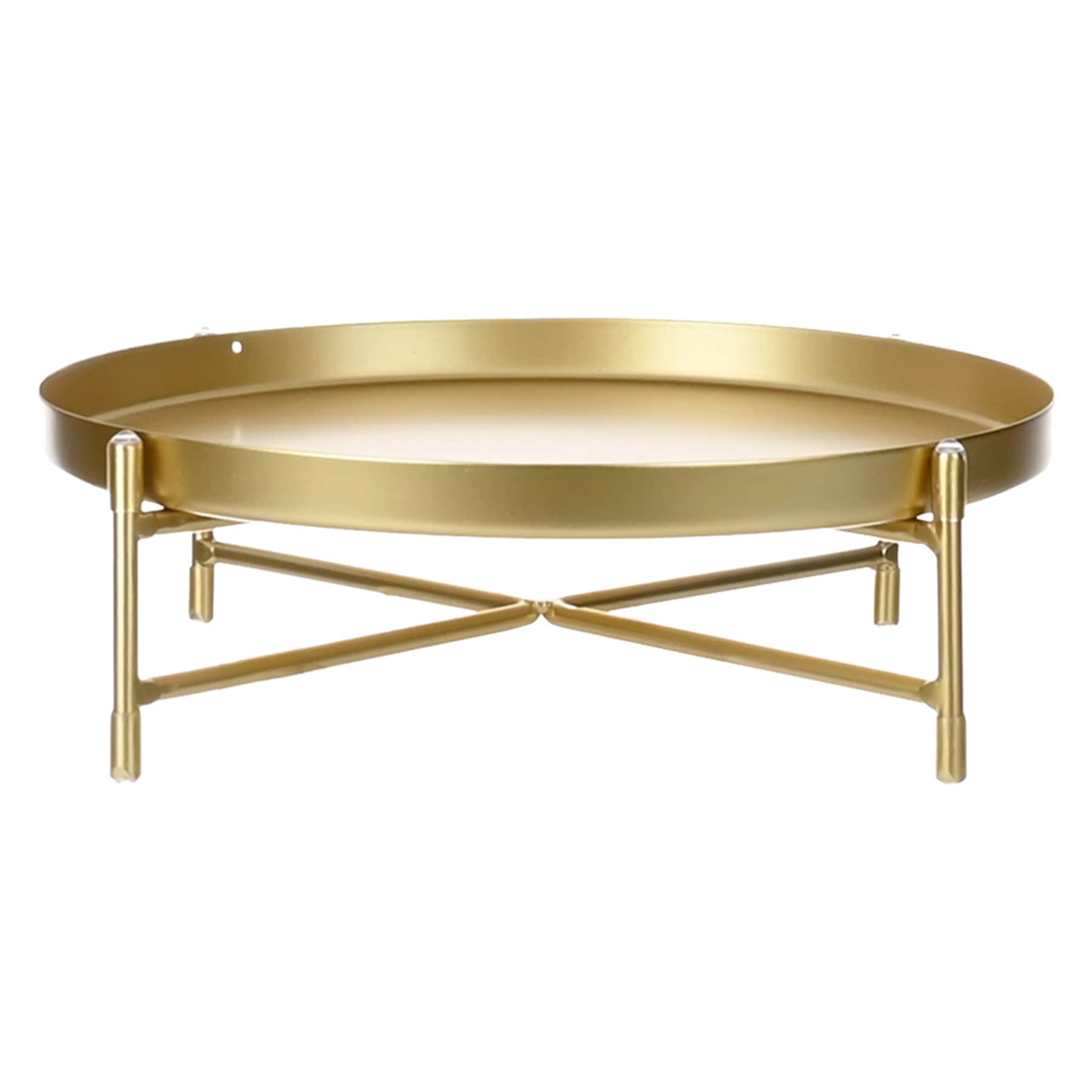Gold Metal Plant Riser, 9"