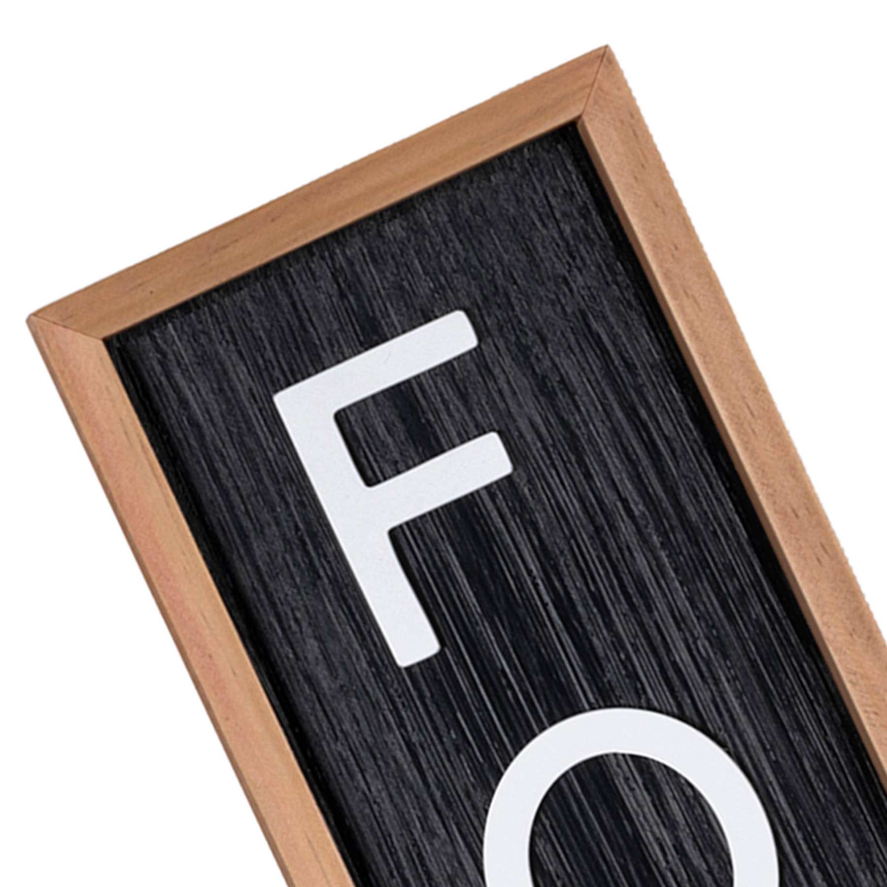 Fold Wooden Wall Décor, 5x16