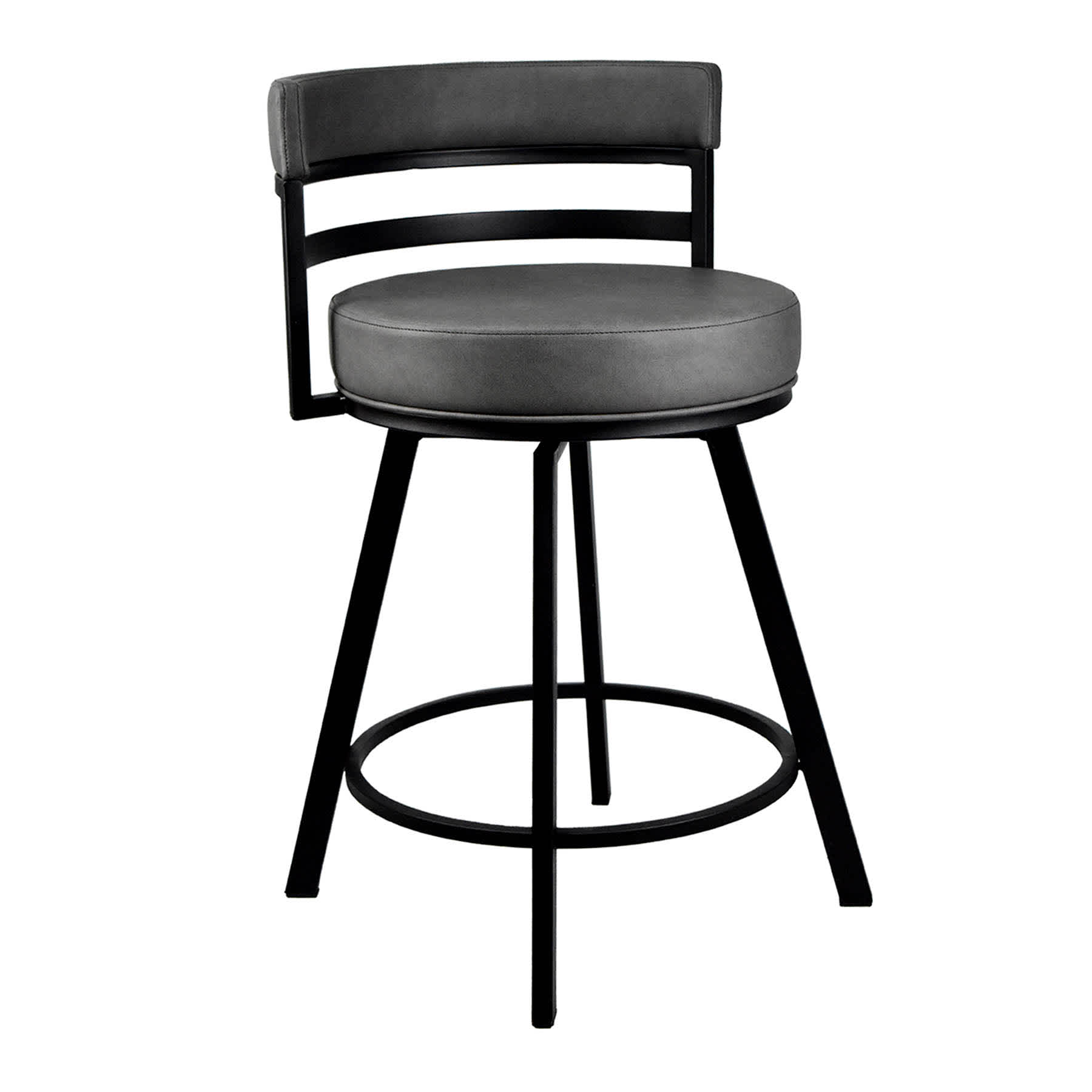 Milo Counter Stool, Dark Grey