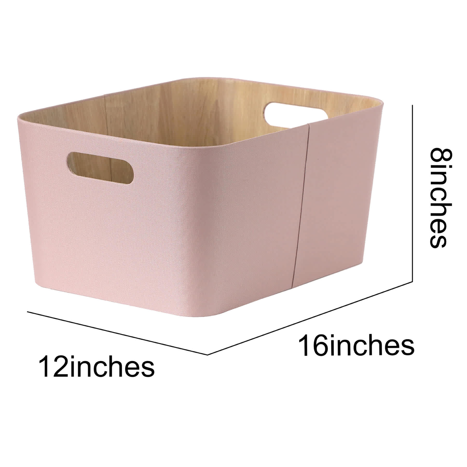 Sage & Wood Storage Bin, 17l