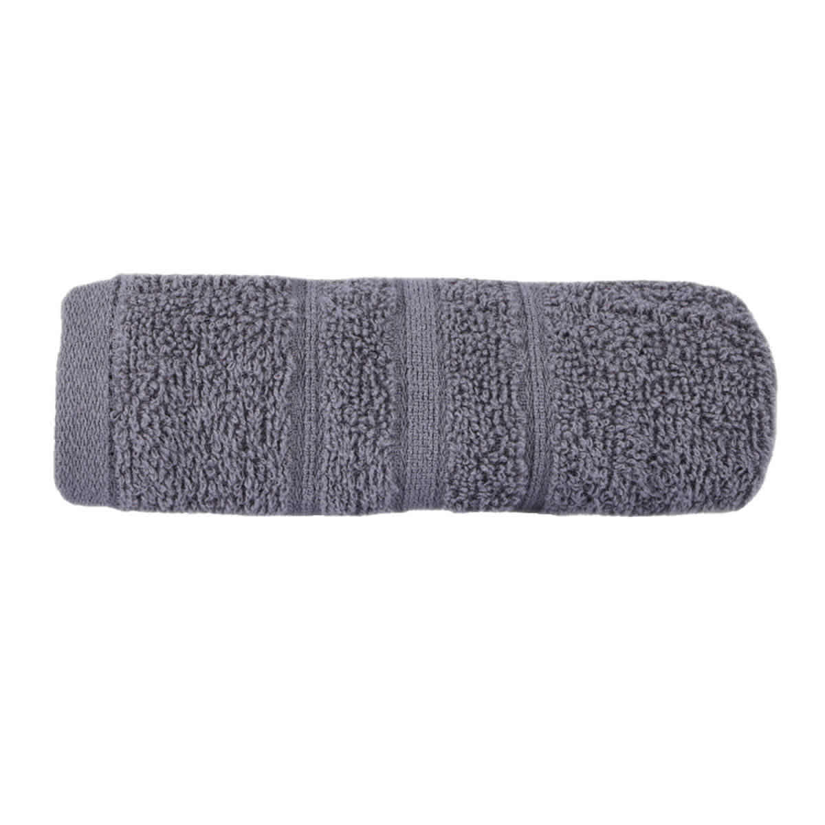 Essential Solid Dark Grey Hand Towel, 16x26