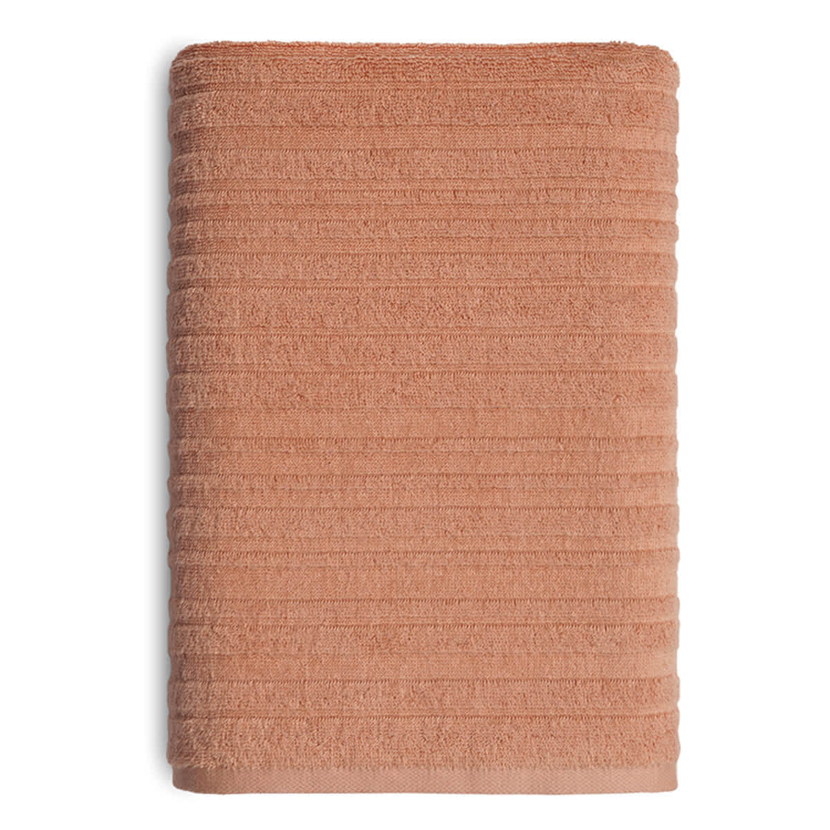 Found & Fable Coral Organic Cotton Bath Towel, 30x54
