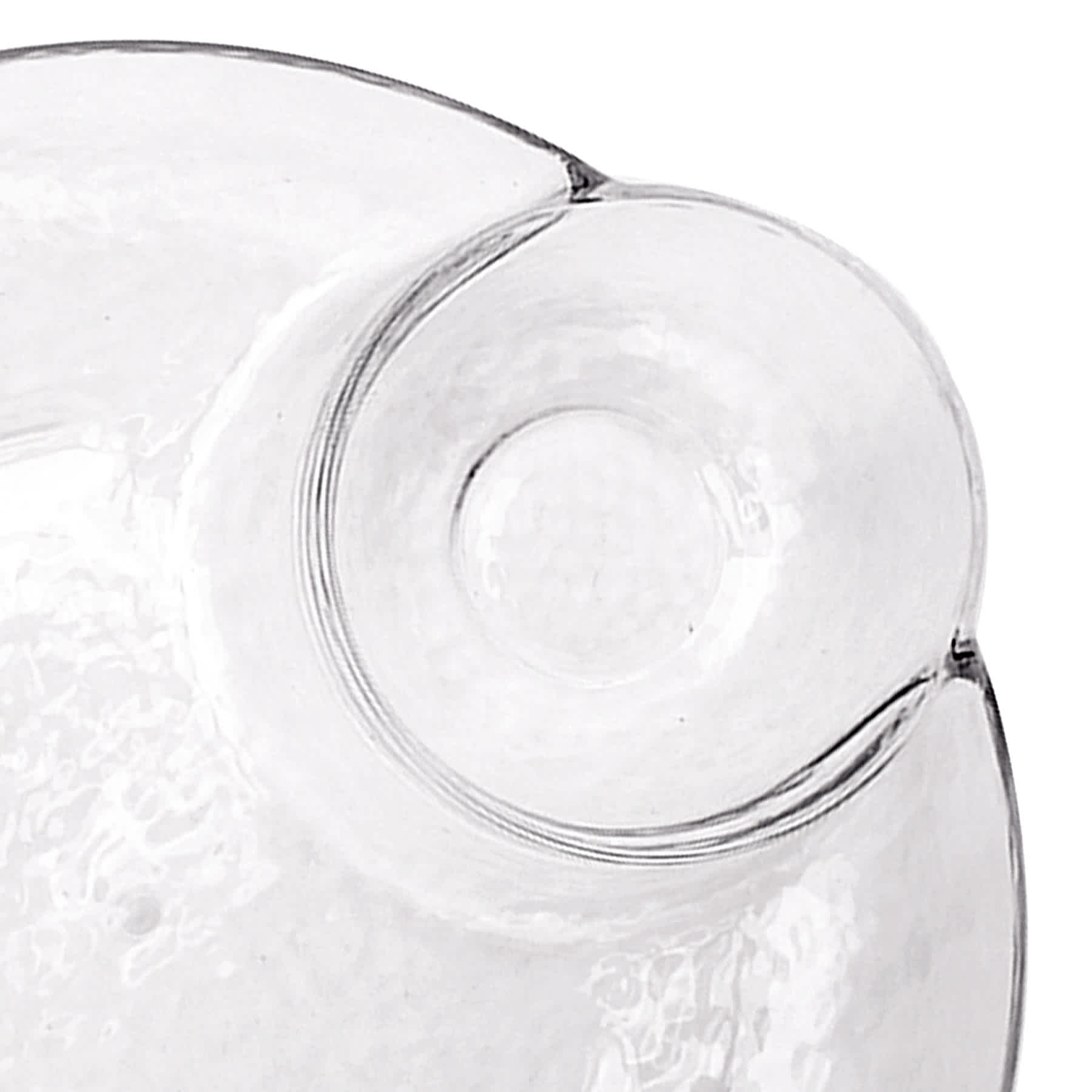 Clear Acrylic Chip & Dip Tray