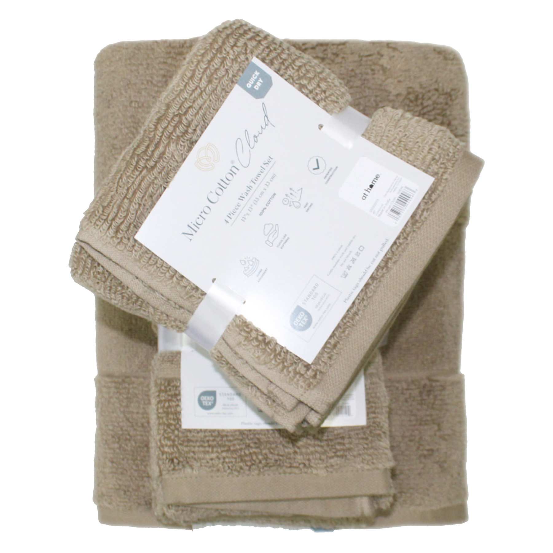 2-Pack Sable Cloud Hand Towel Set