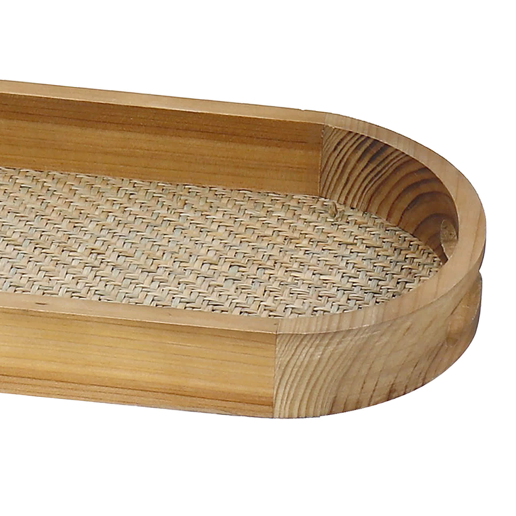 Providence Oval Wooden Tray, Small