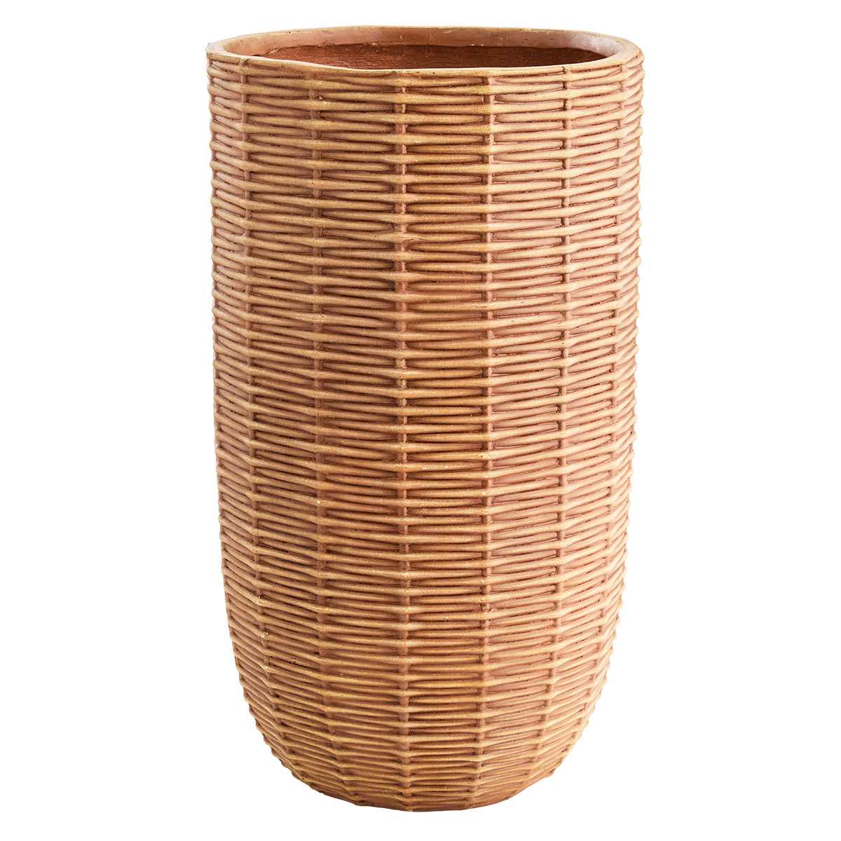 Honeybloom Hannah Tall Outdoor Planter, Extra Large