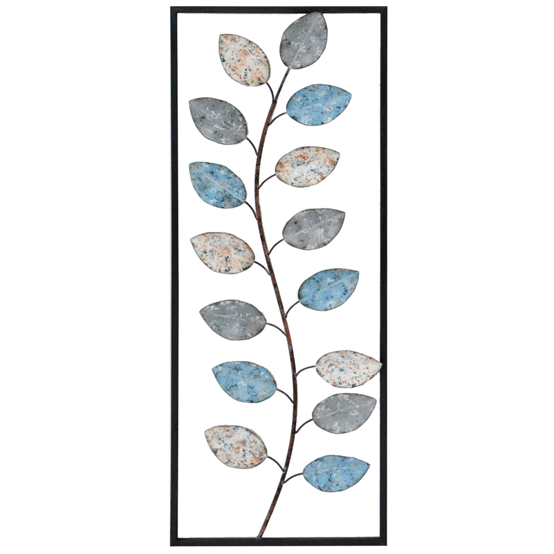 Metal Multicolor Wall Art, 12x32
