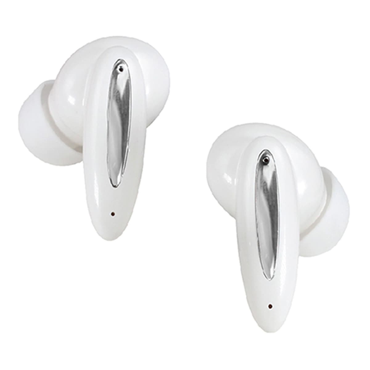 True Wireless Earbuds W Lcd Screen White