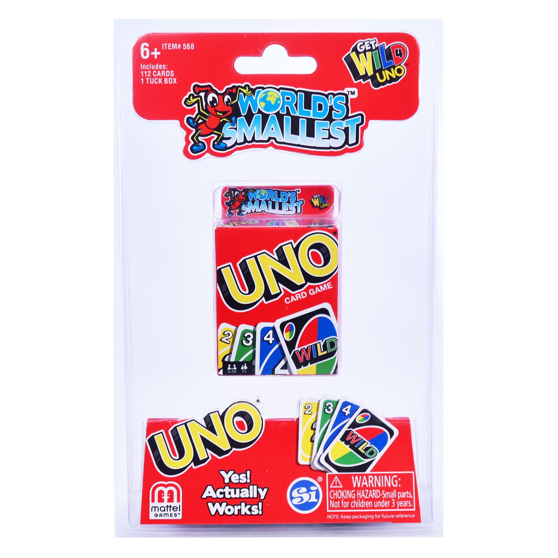 World's Smallest Uno Game