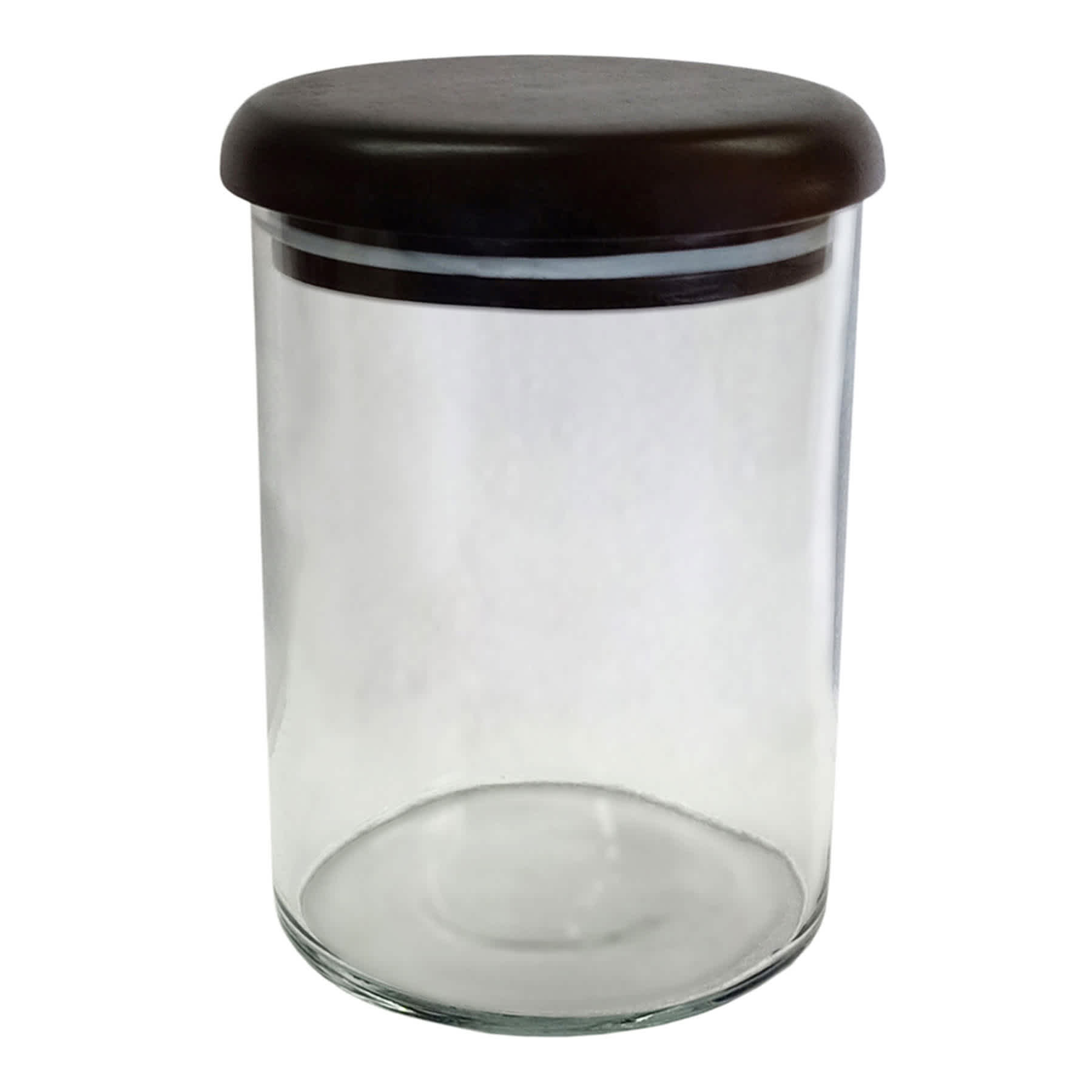 Bistro Wood & Glass Storage Jar, Medium