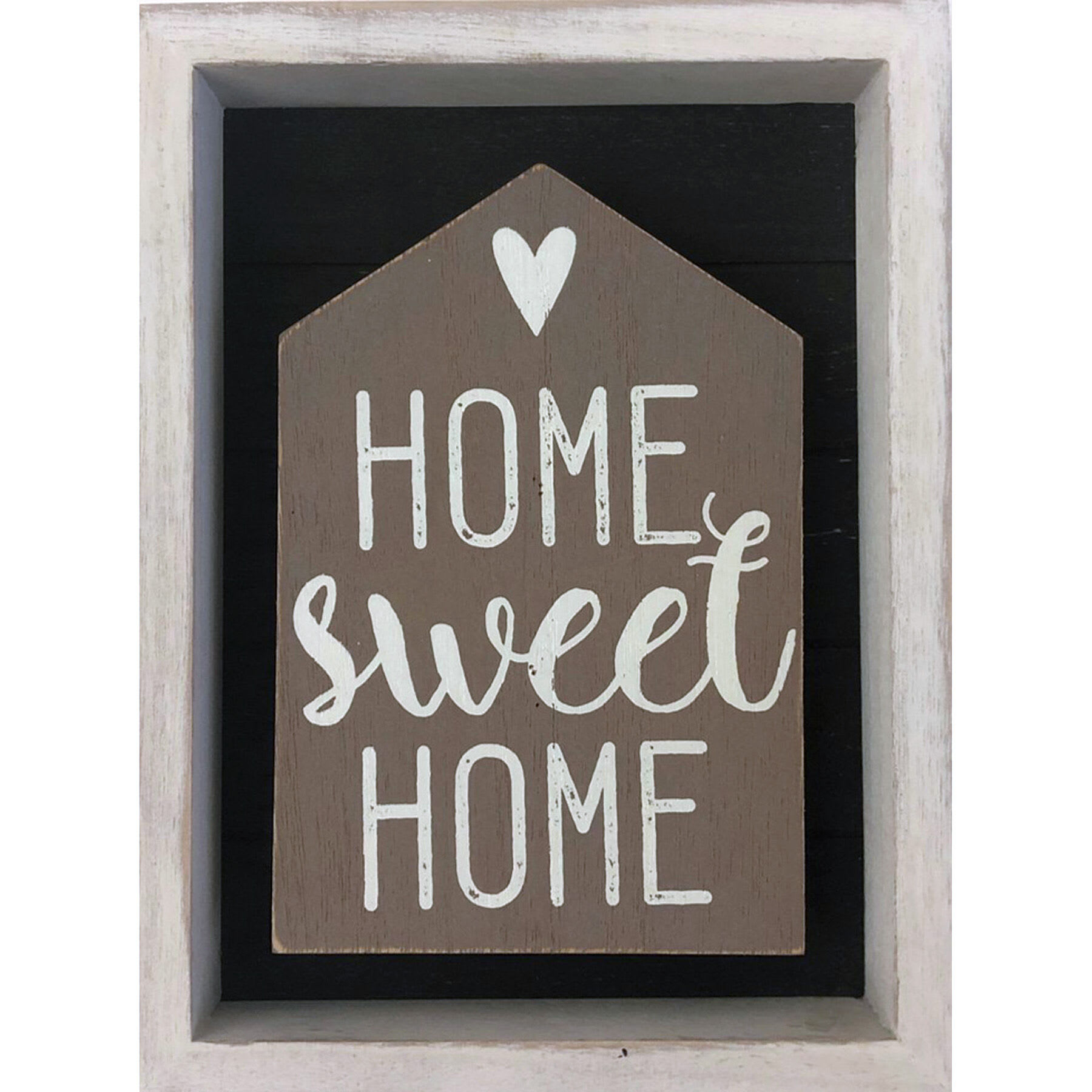 Home Sweet Home Wooden Wall Sign, 6x8