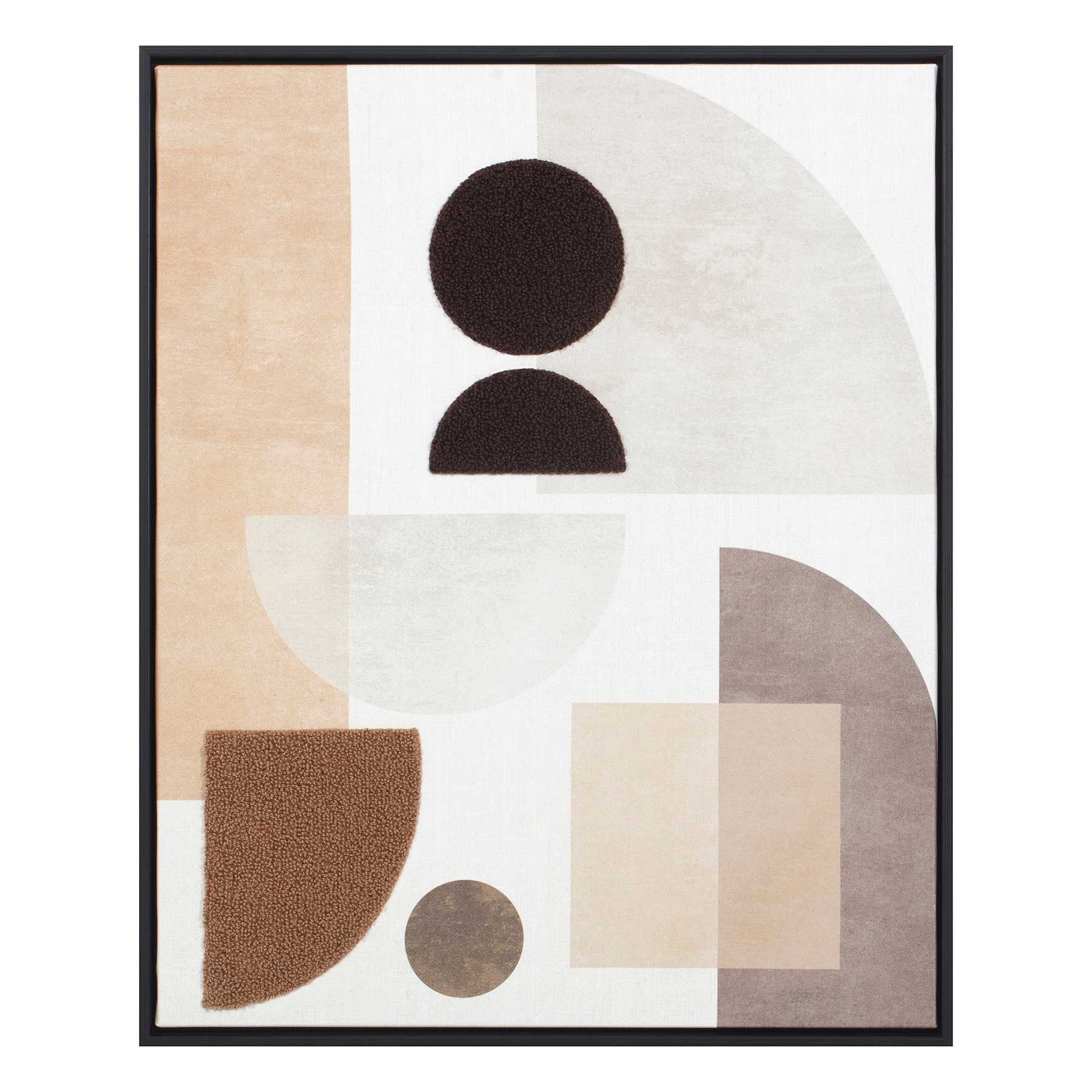 Crosby St. Framed Abstract Canvas Wall Art, 16x20