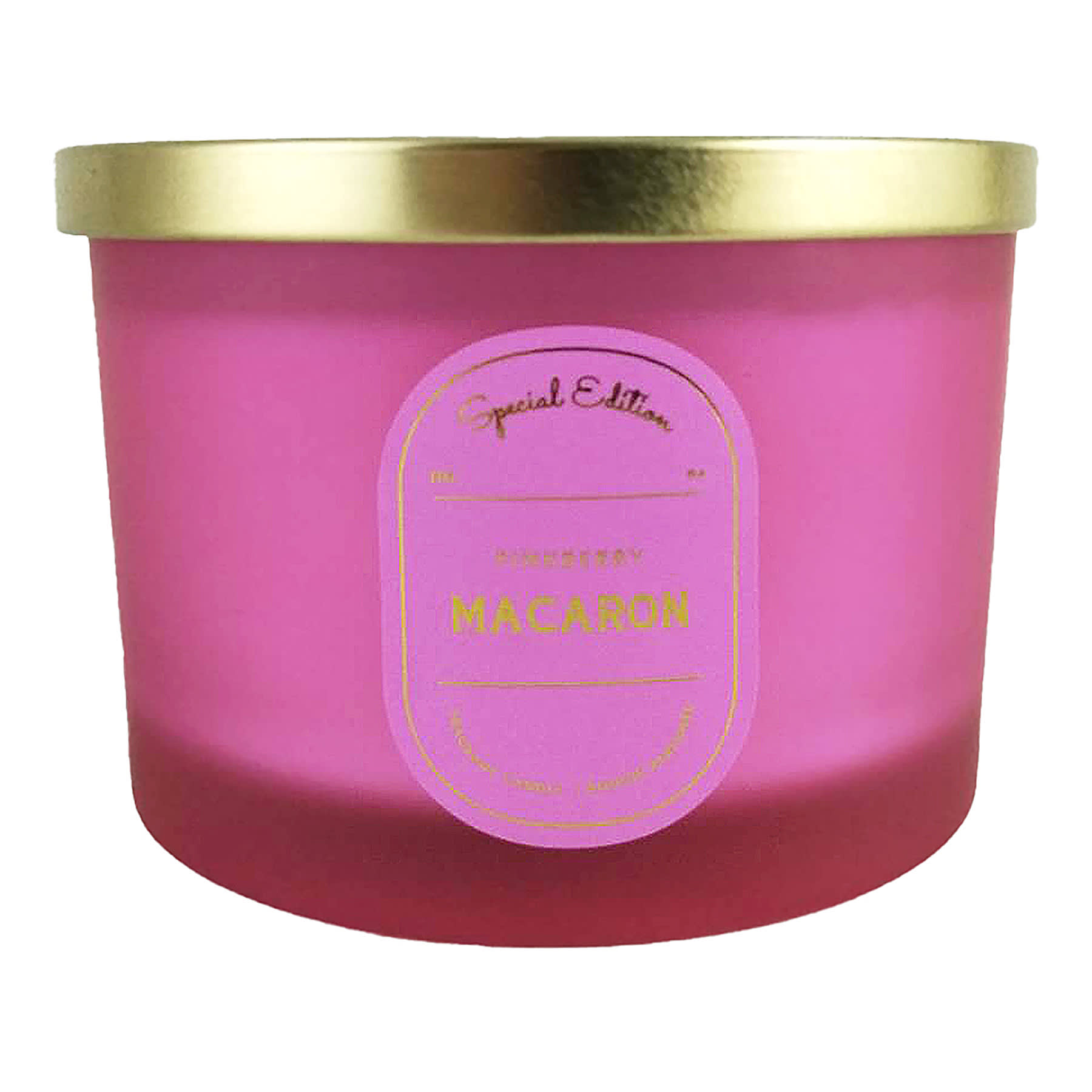 Pinkberry Macaron Scented Jar Candle, 16oz