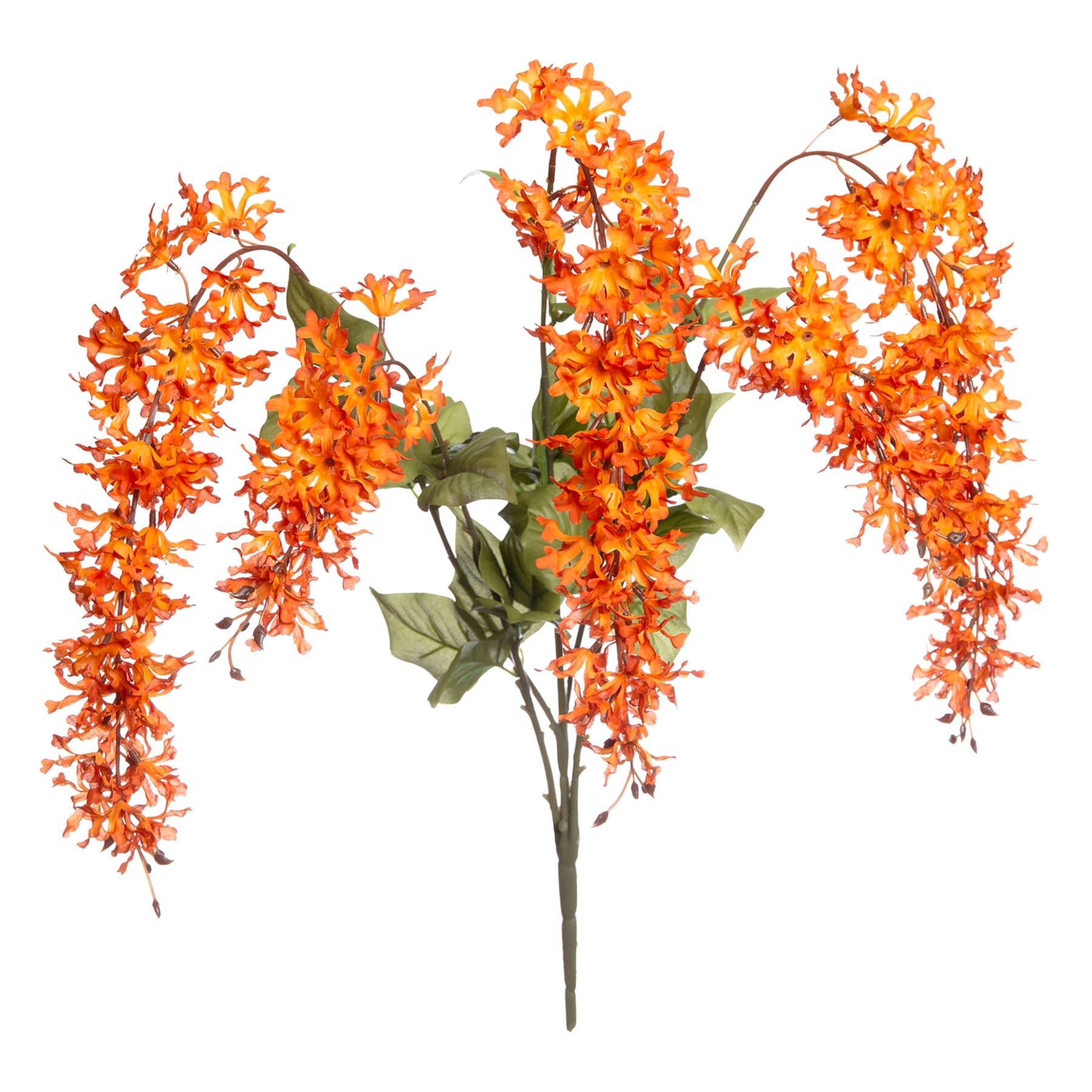 Hanging Orange Lilac Bush, 25"