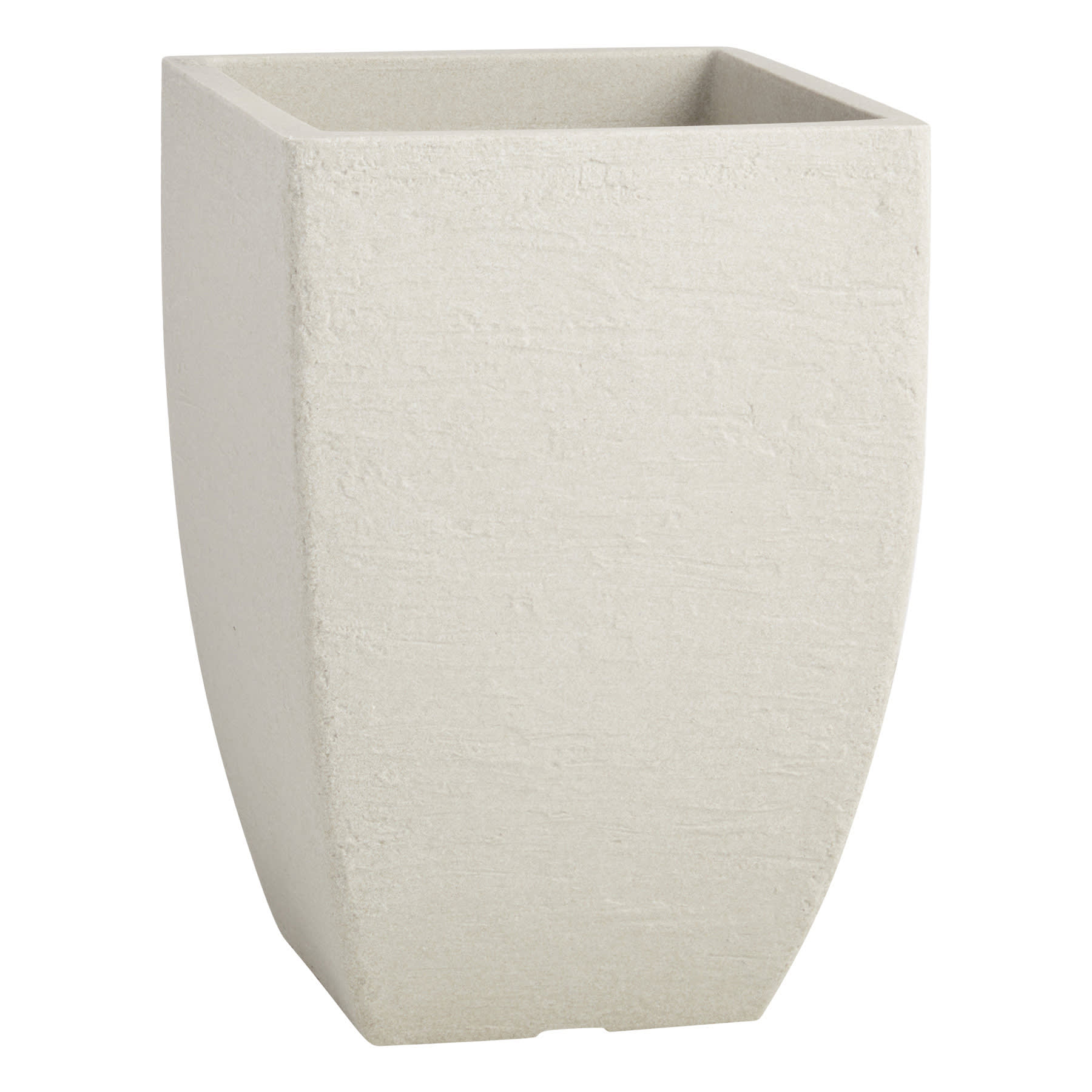 Japi Sandstone Square Outdoor Planter, Small