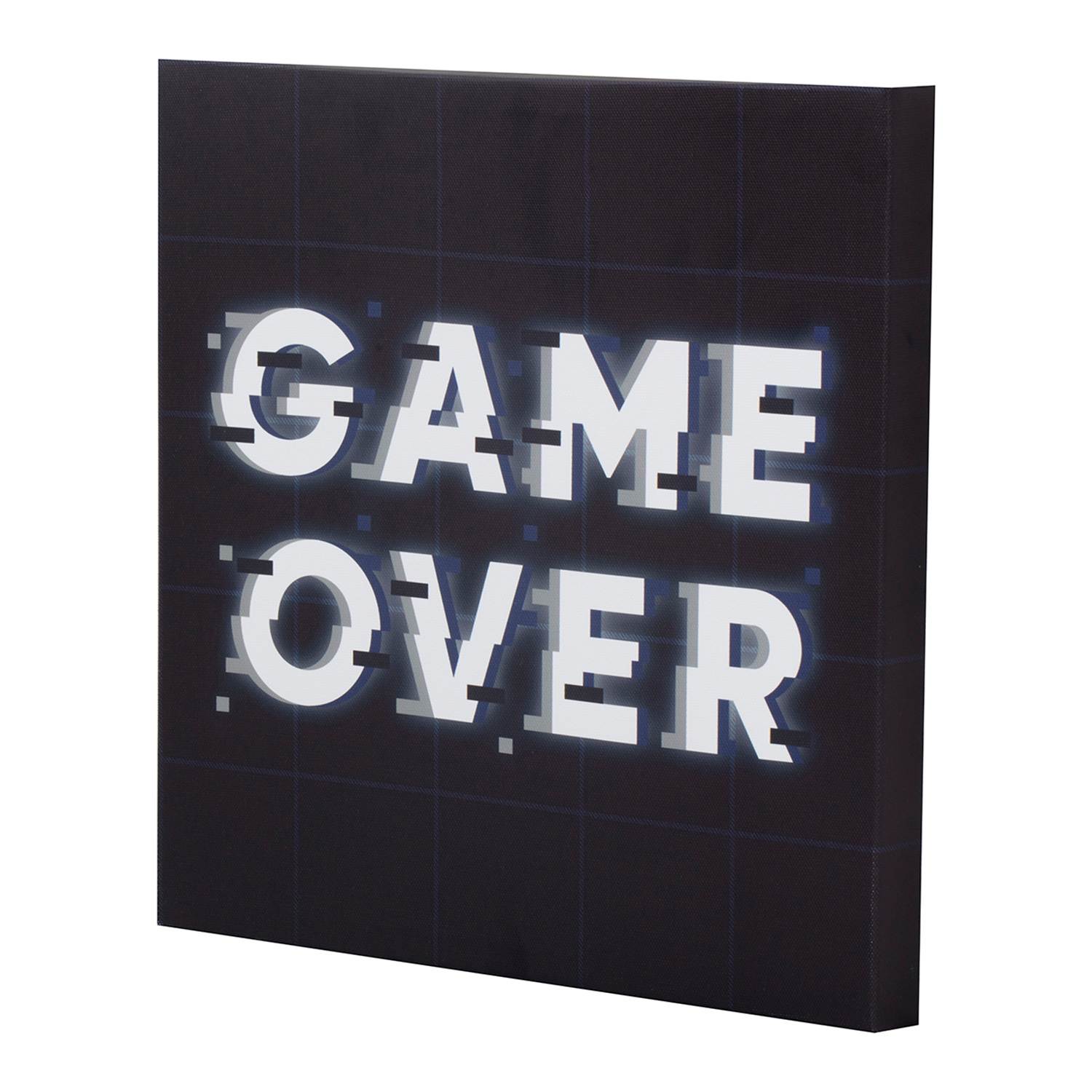 Game Over Canvas Wall Sign, 12"