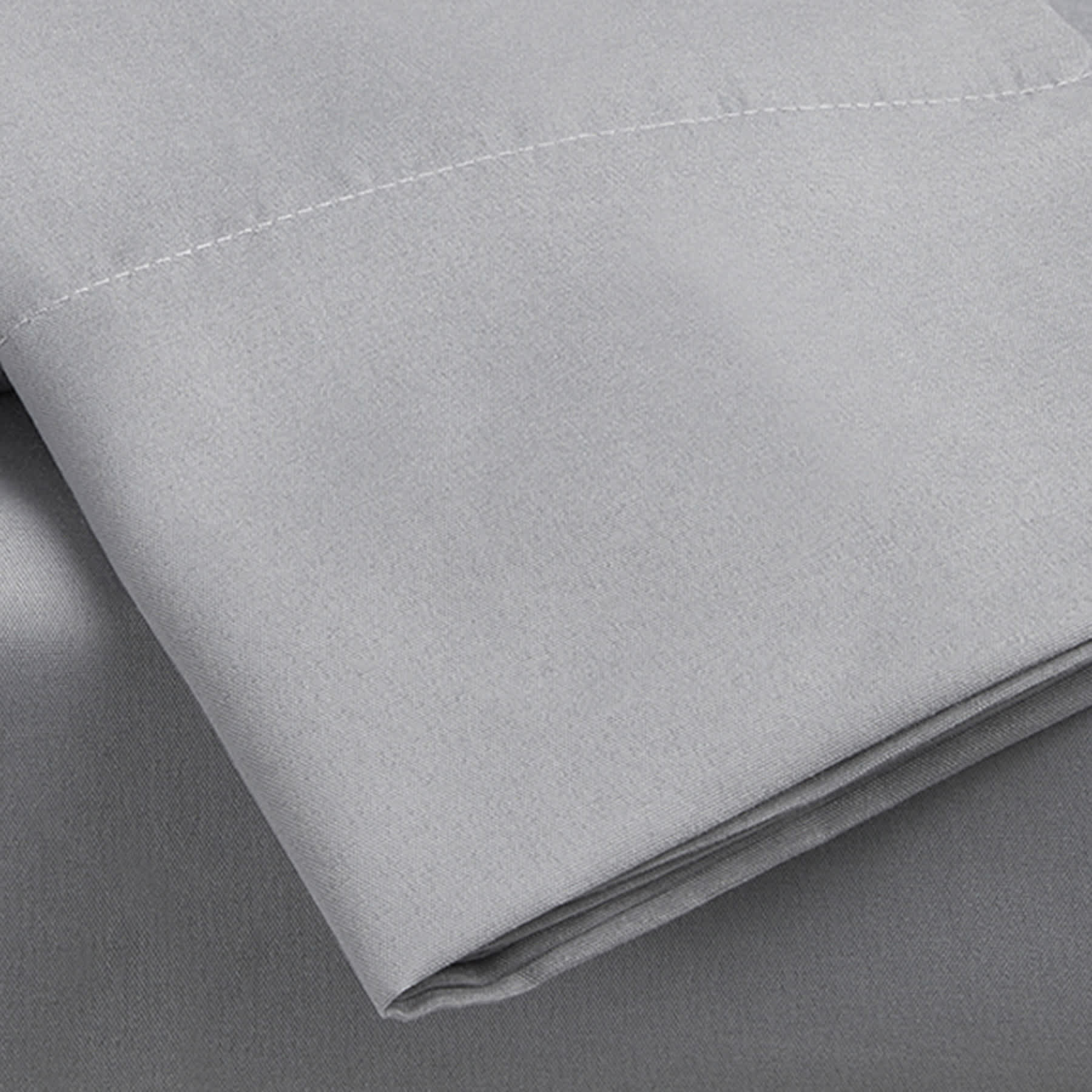 3-Piece Dark Grey Cooling Microfiber Sheet Set, Twin/Twin XL