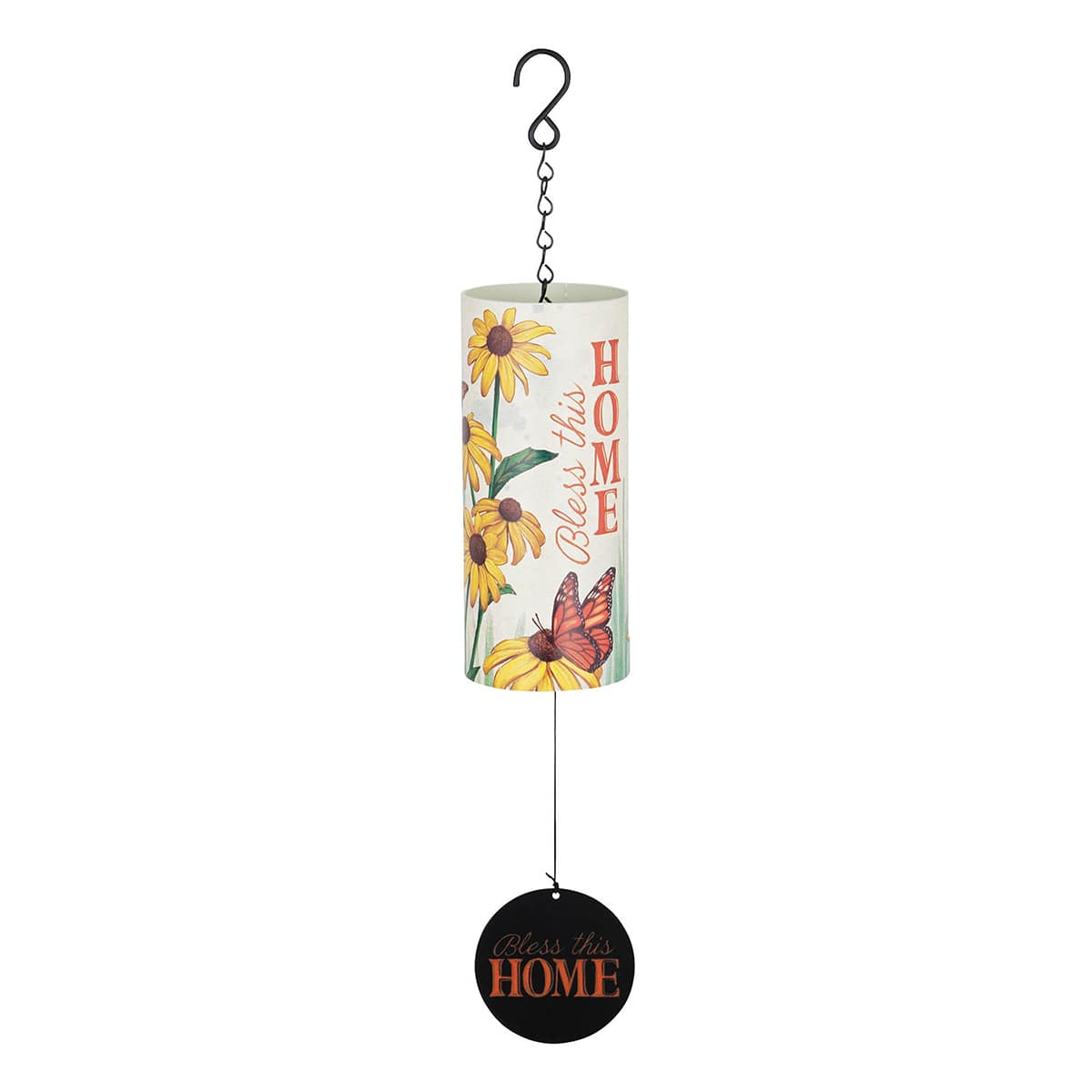 Bless Cylinder Wind Chime, 36"
