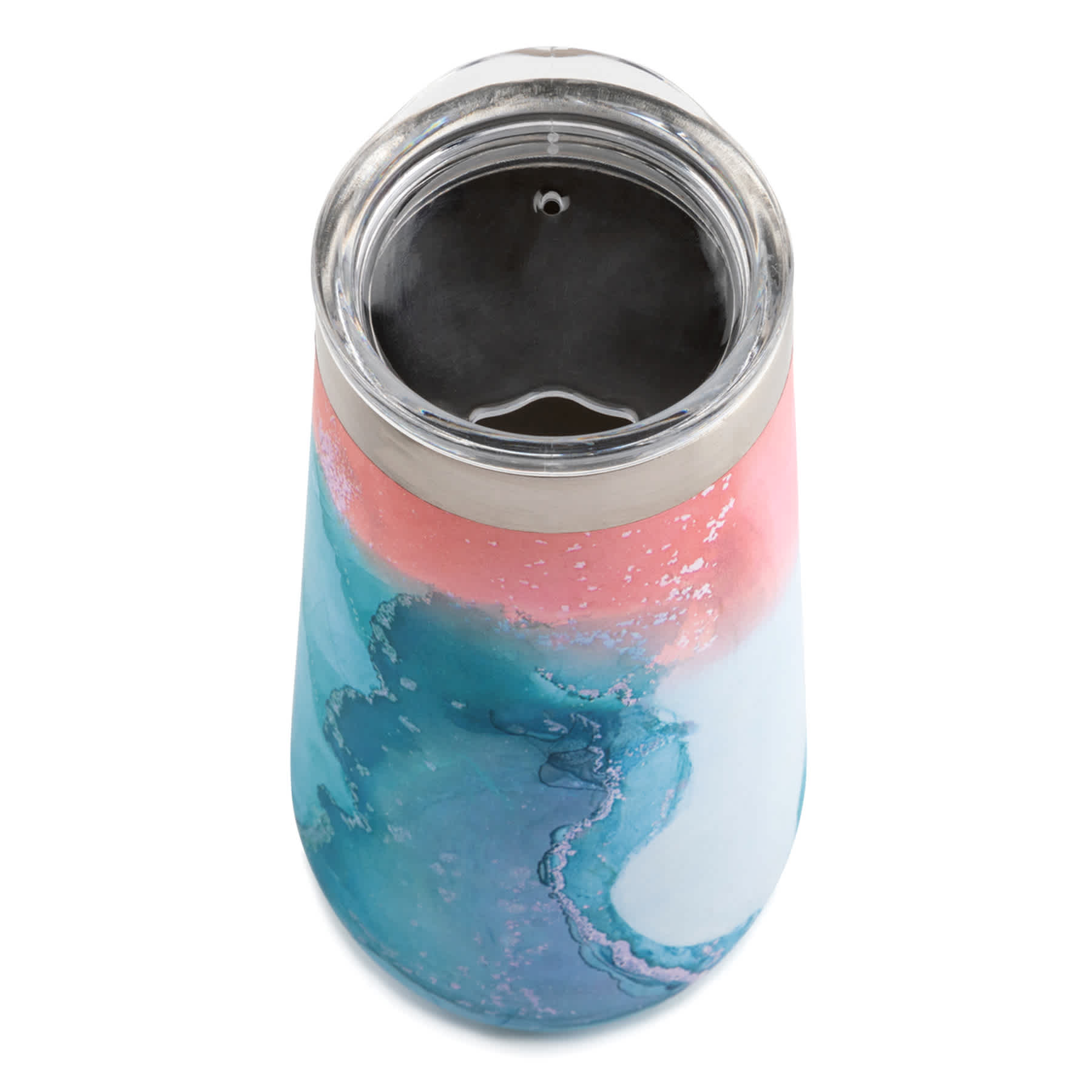Marble Print Champagne Flute, 12oz