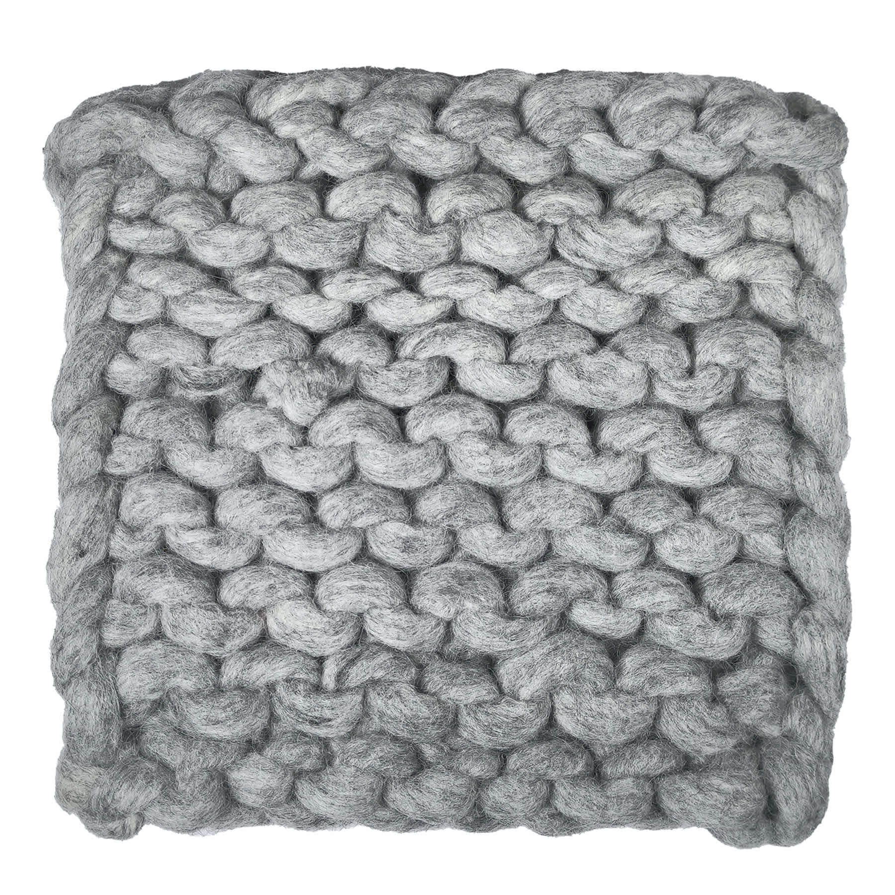 Grey Square Felt Trivet