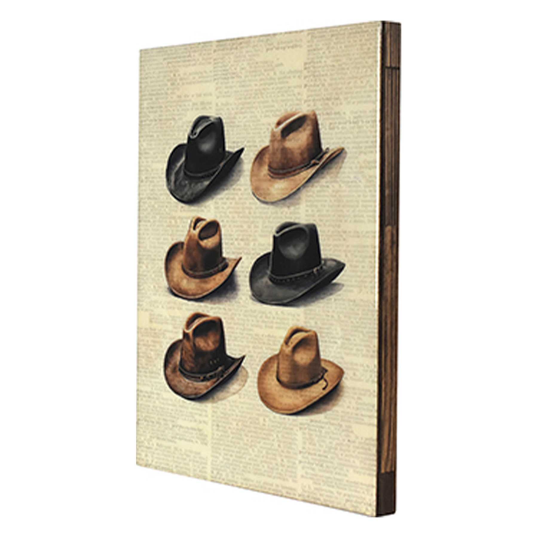Cowboy Hats Wall Art, 16x20
