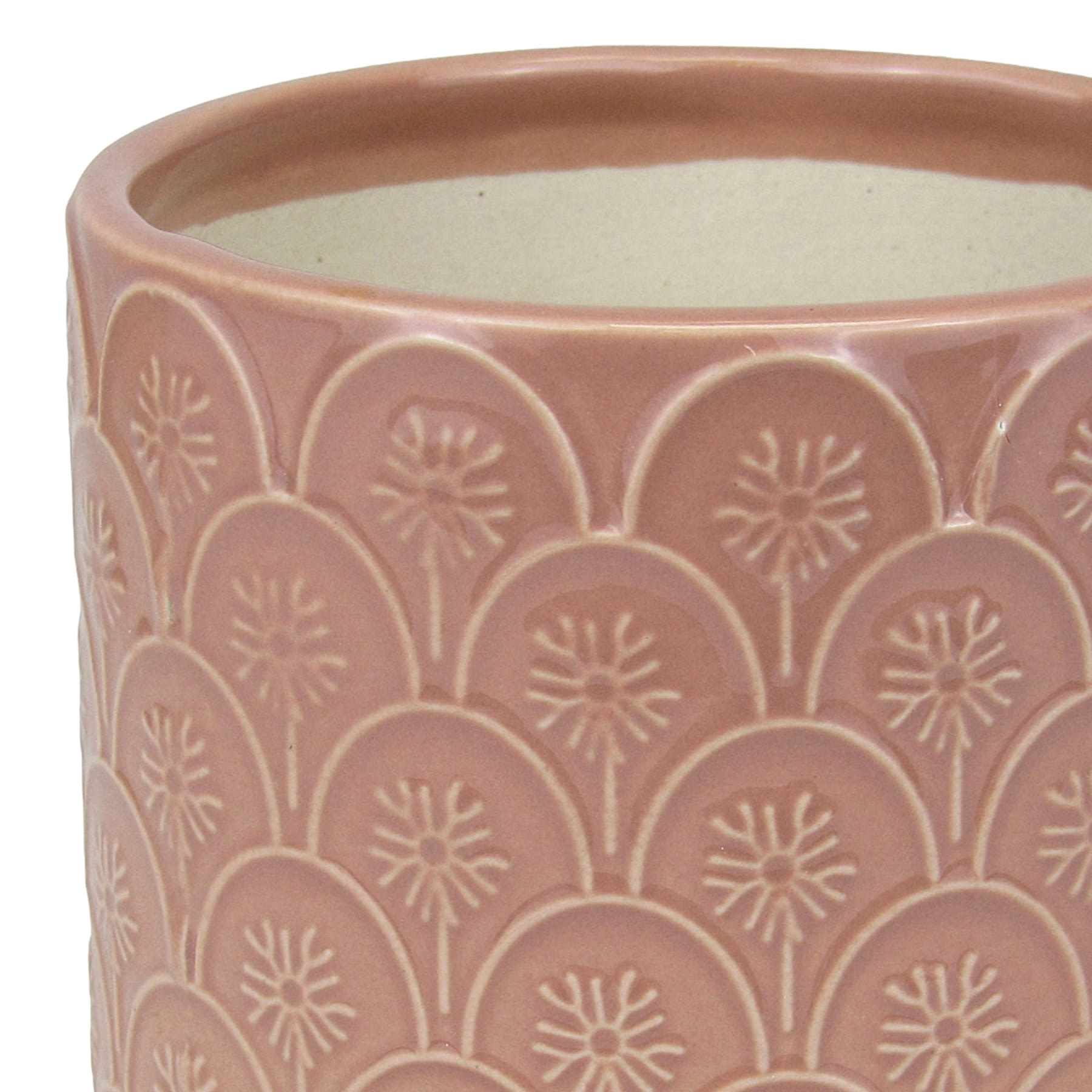 Honeybloom Indoor Aster Pink Flower Planter, 4"