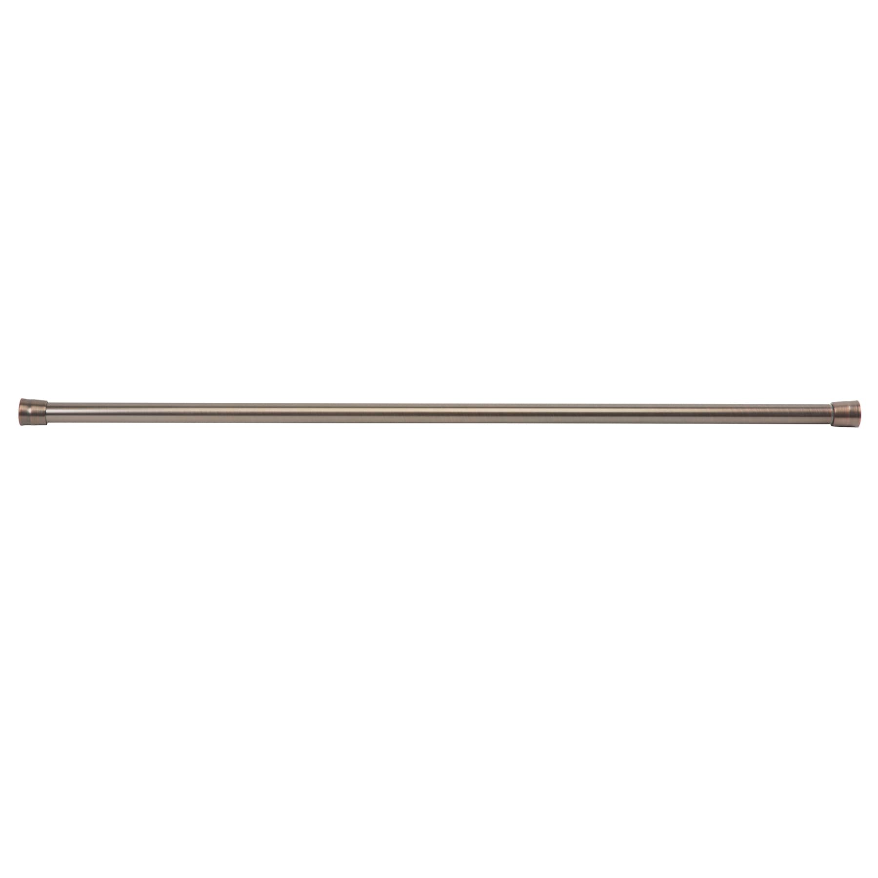 Bronze Metal Shower Tension Rod, 41-46"