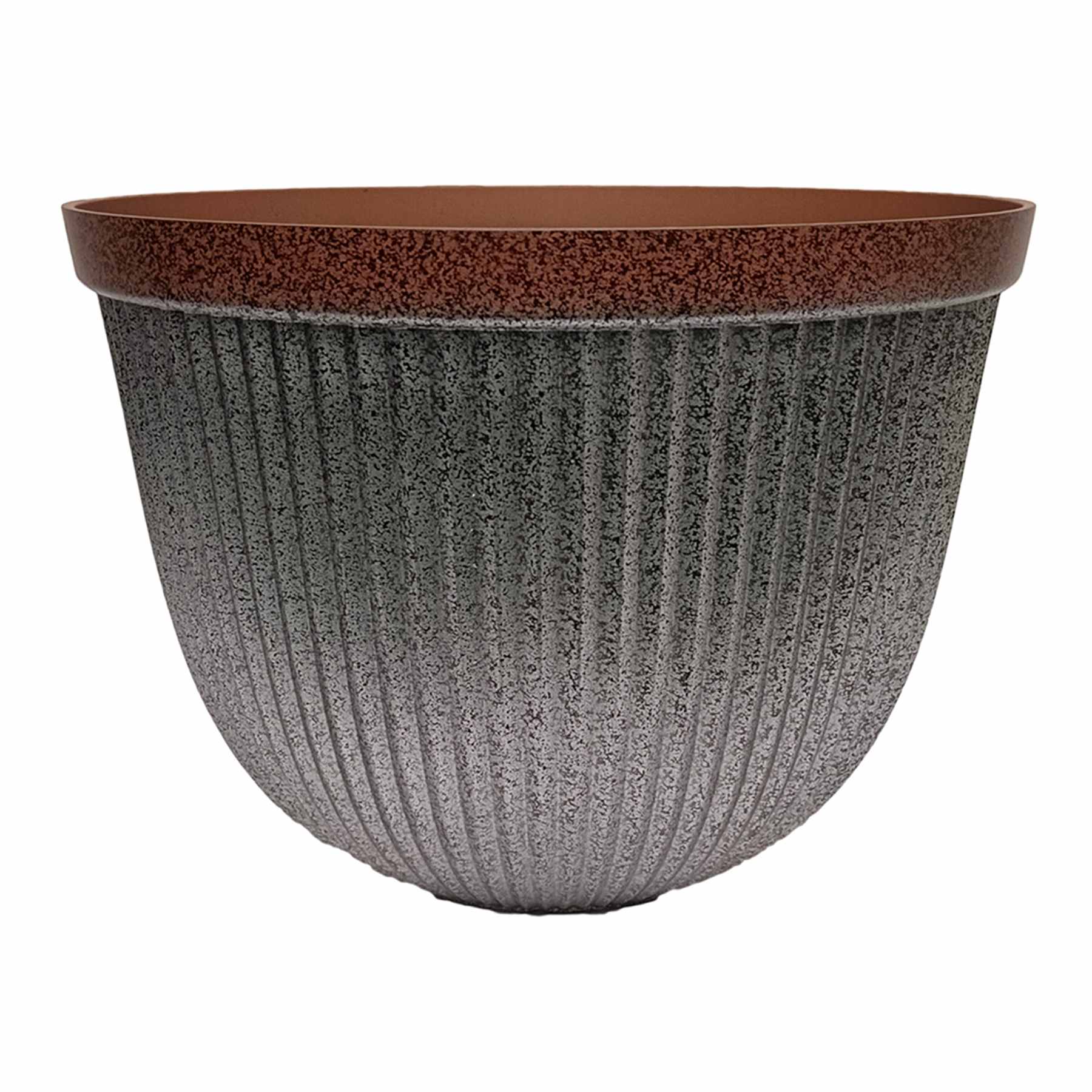 Southlake Galvanized Outdoor Planter, Medium