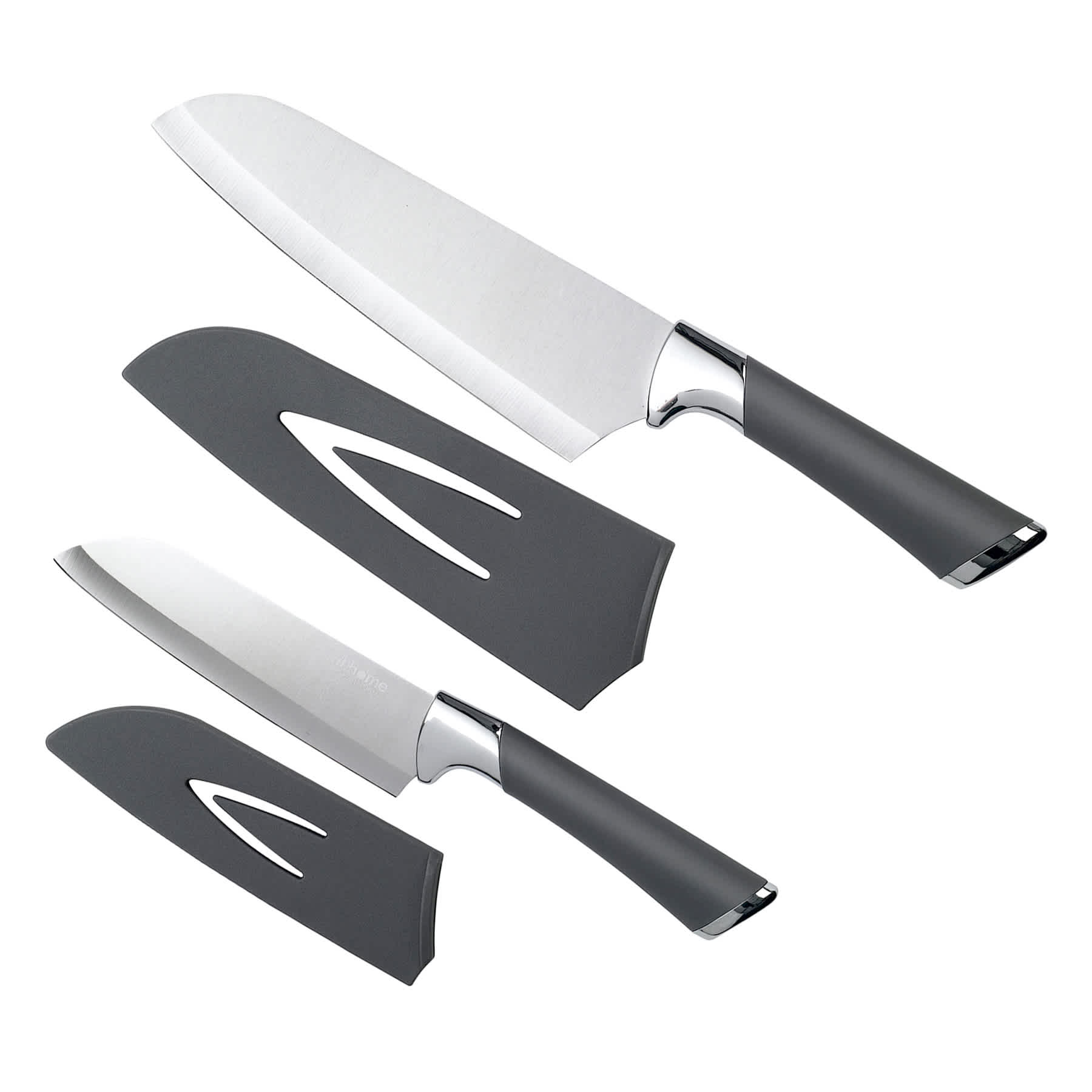 4-Piece Santoku Knife & Sheath Set