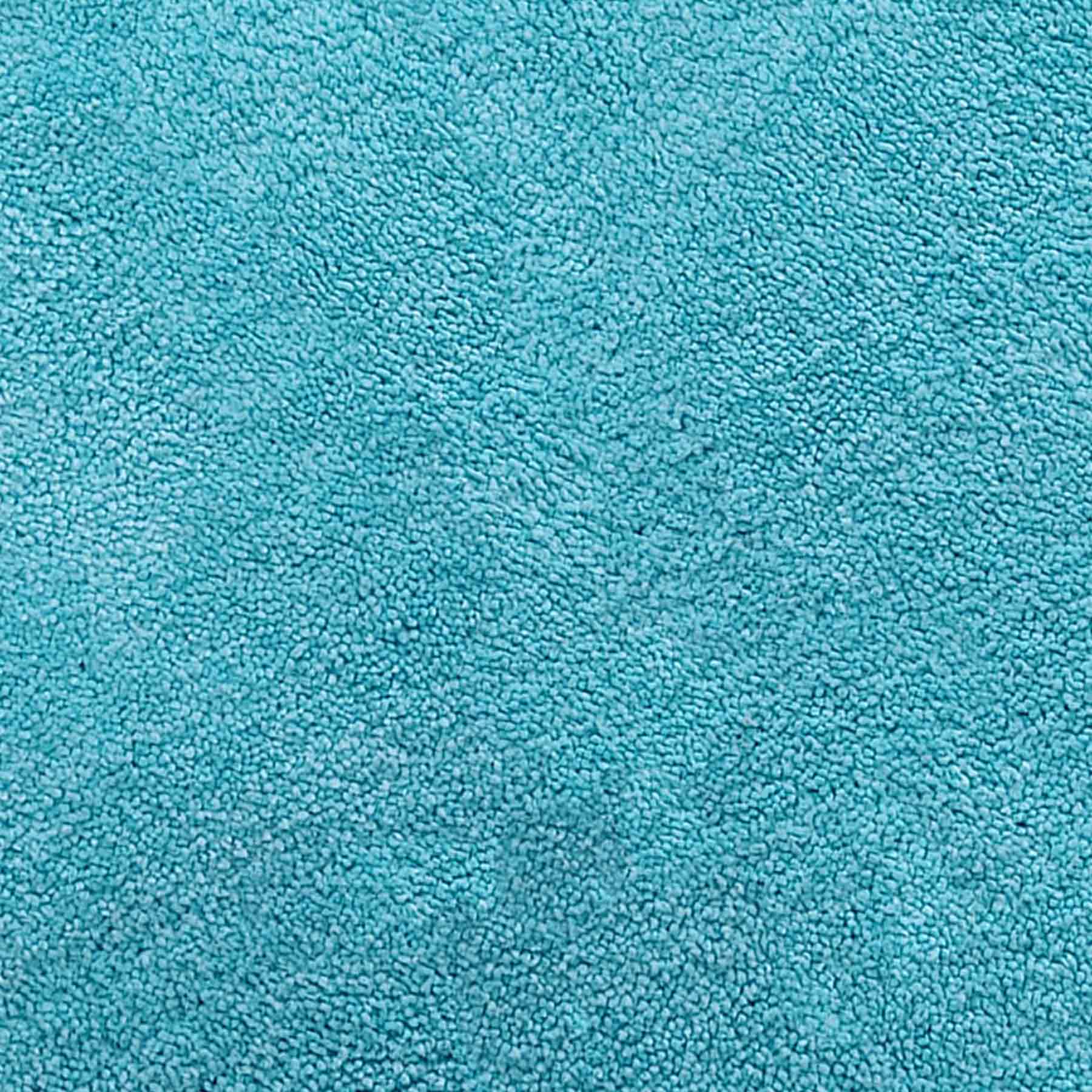 Essential Cut Pile Turquoise Bath Rug, 17x24