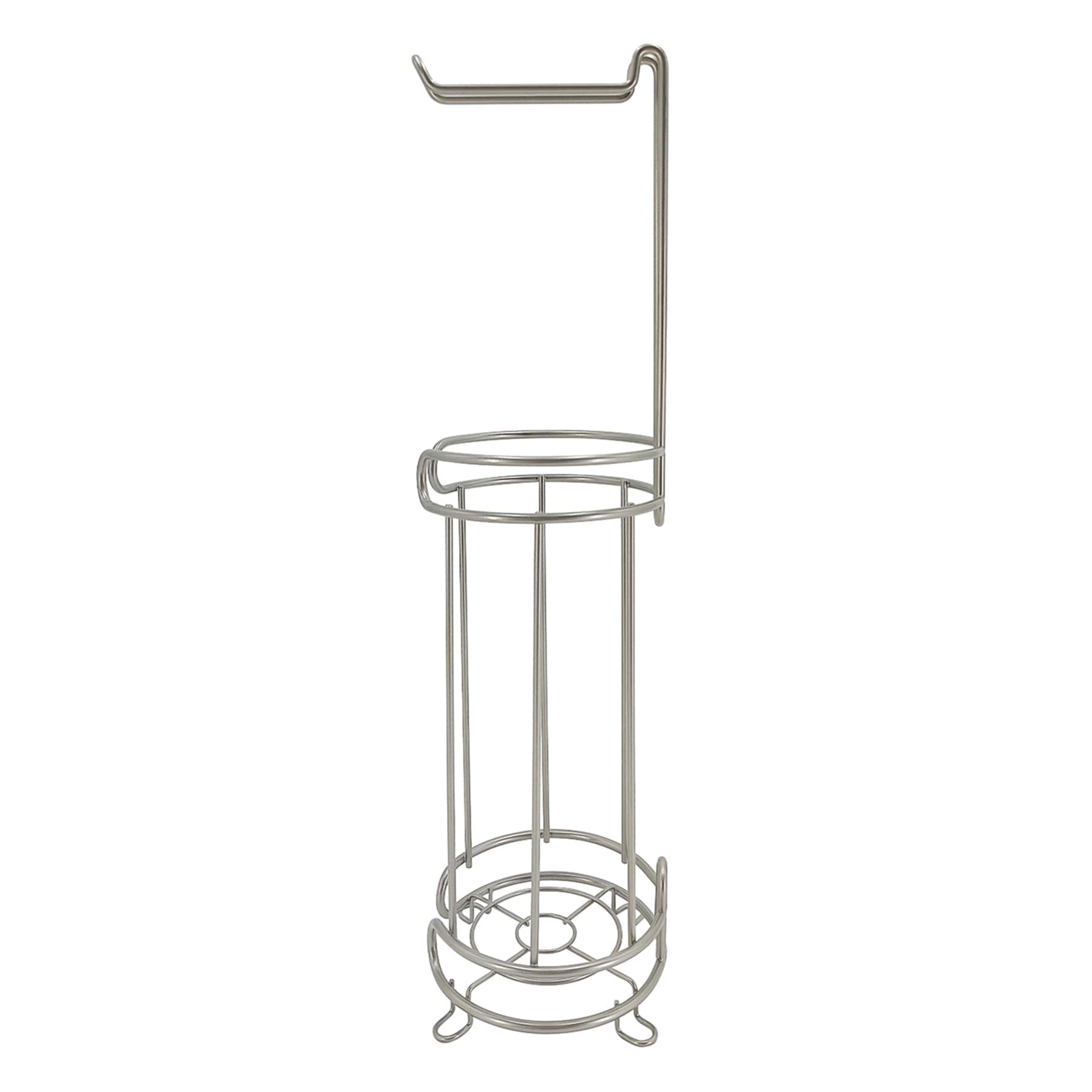 Gia Plus Satin Nickle Toilet Paper Holder