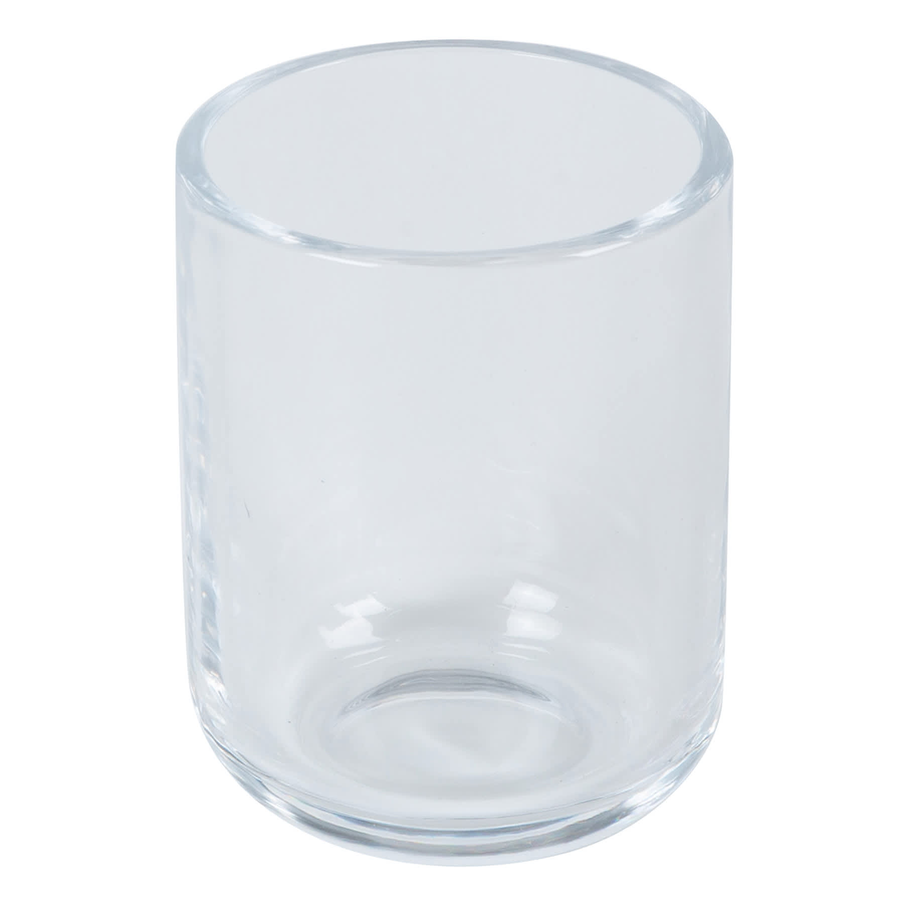 Found & Fable Jasper Clear Glass Tumbler, 4"