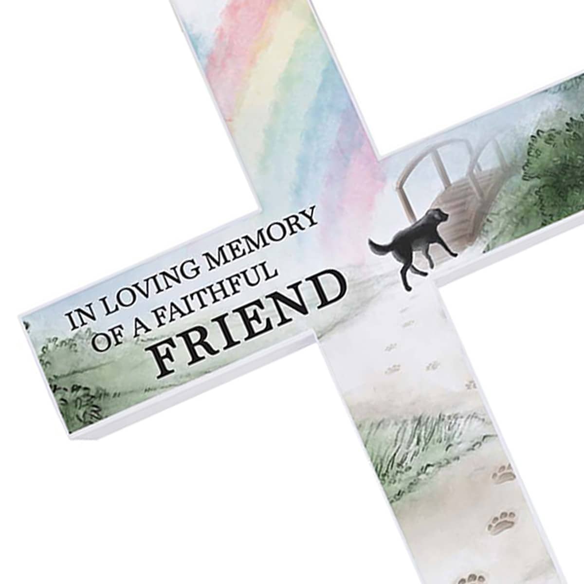 Dog Memorial Solar Yard Stake, 20"