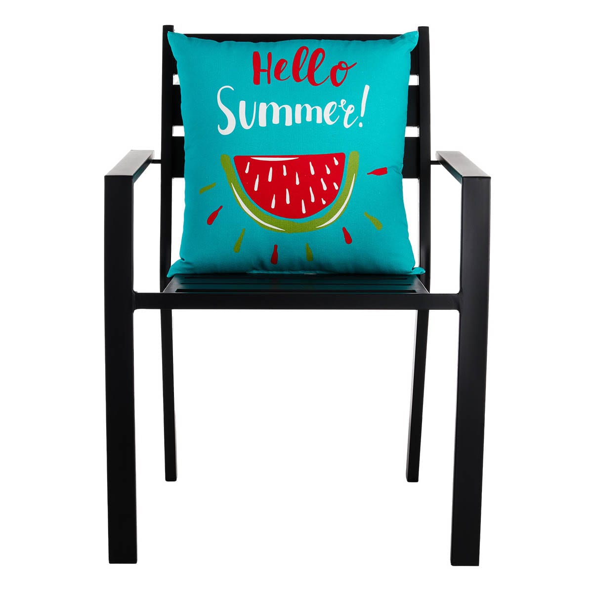 Hello Summer Outdoor Throw Pillow, 18"