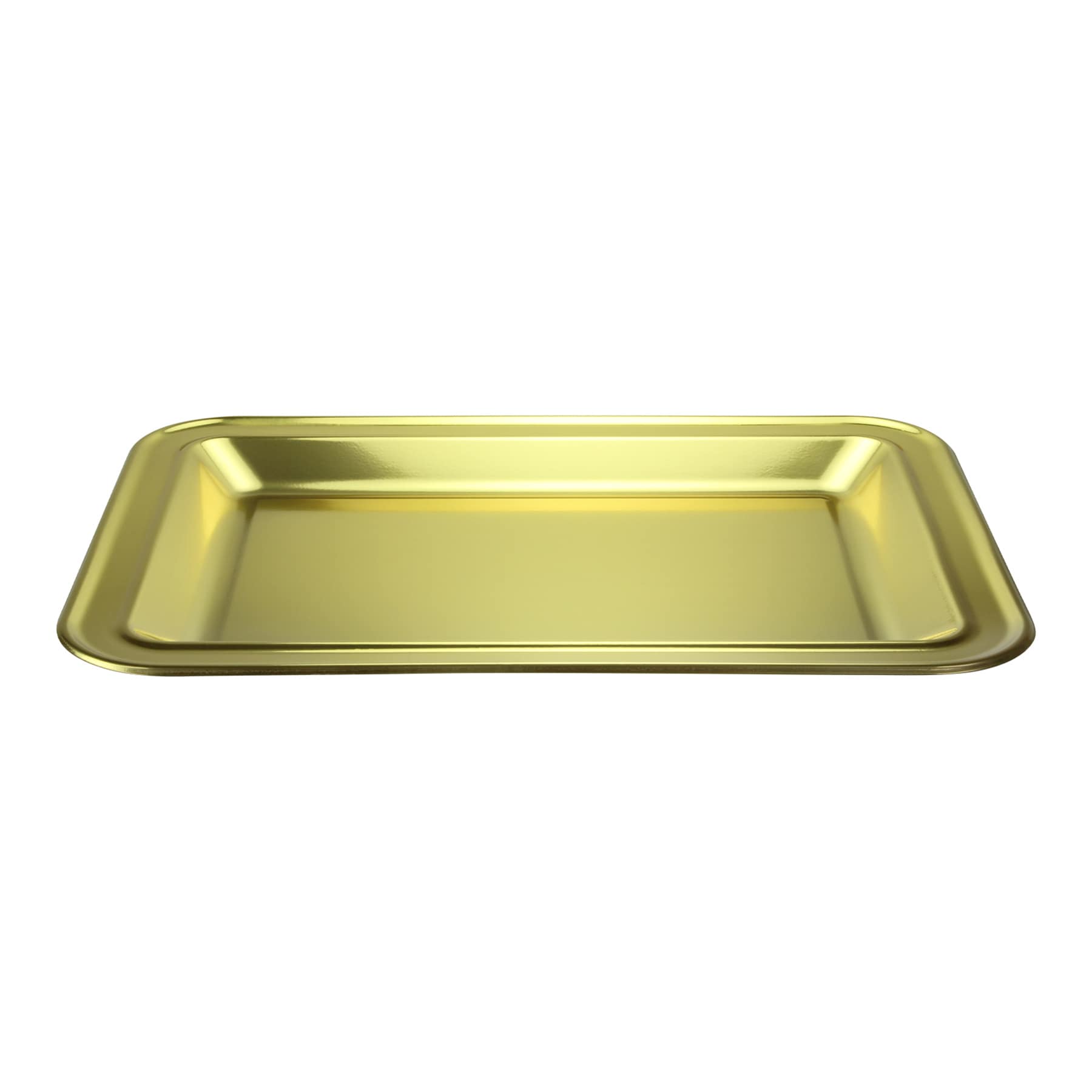 Gold Rectangle Serving Tray, 18x13
