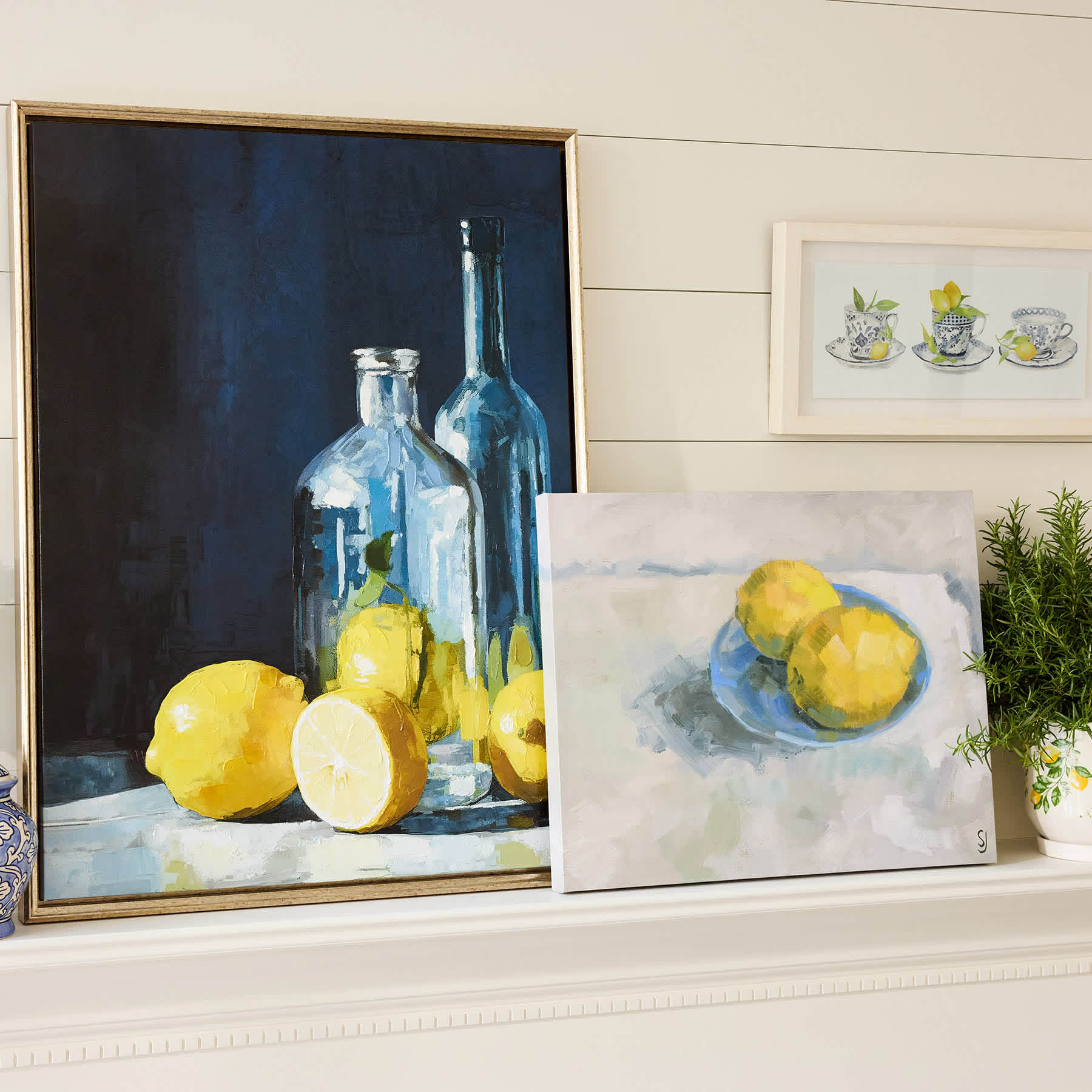 Providence Lemons Canvas Wall Art, 16x20