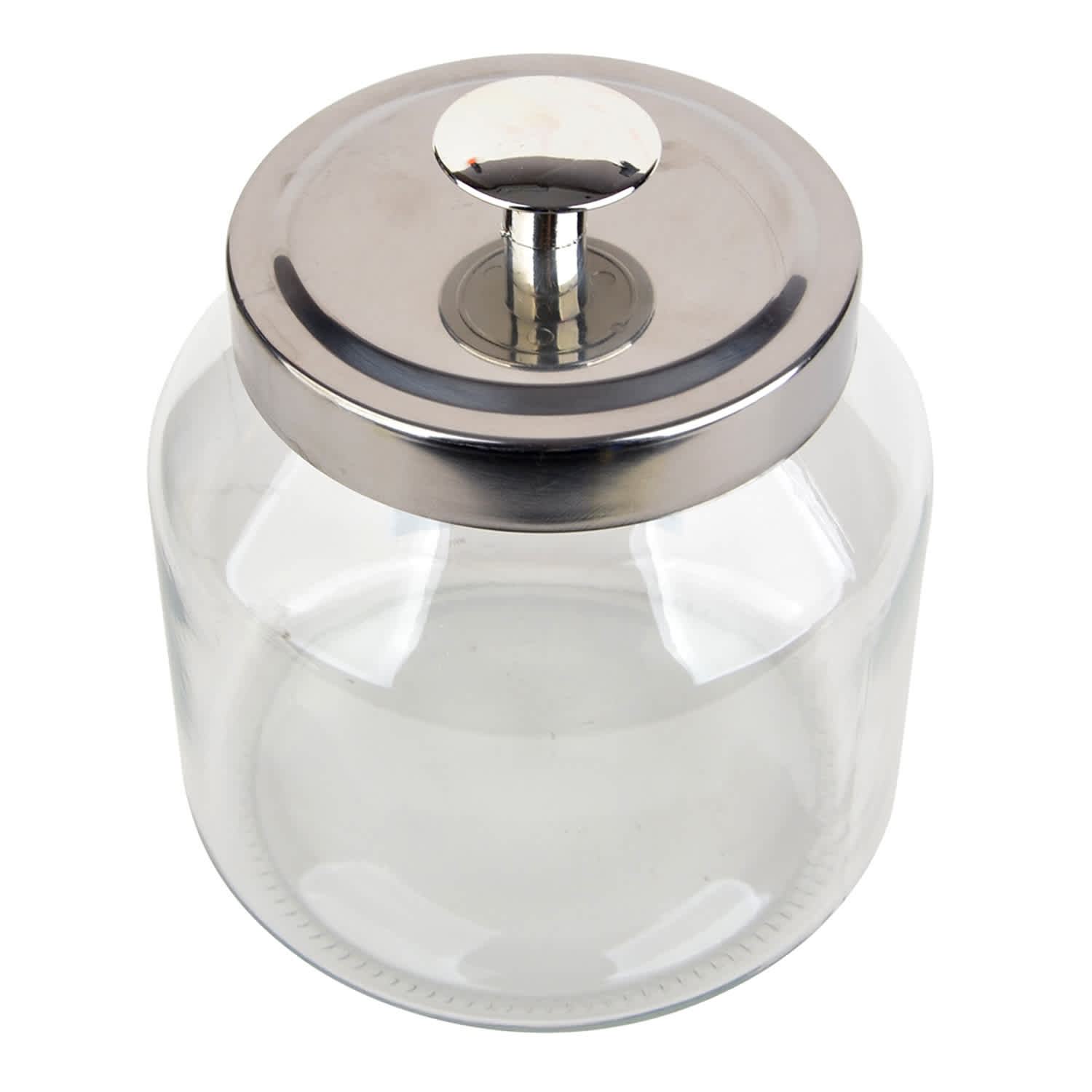 Glass Canister with Metal Lid, 71oz