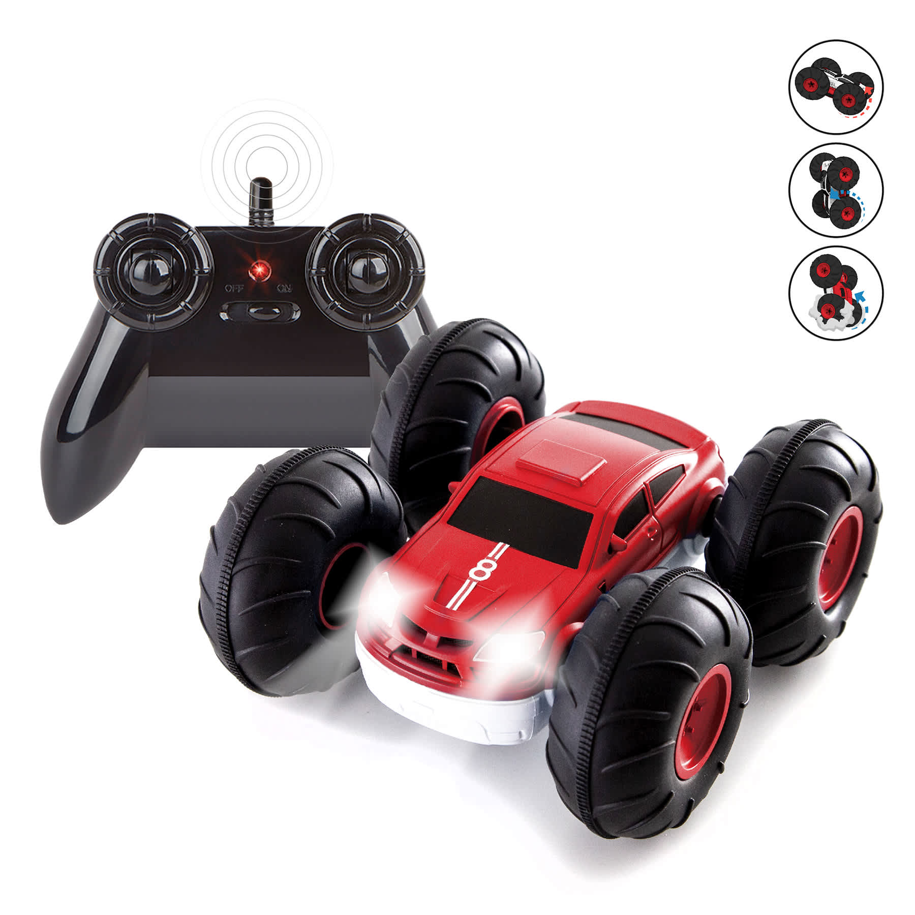 Sharper Image Flip Stunt Rally RC Car Toy