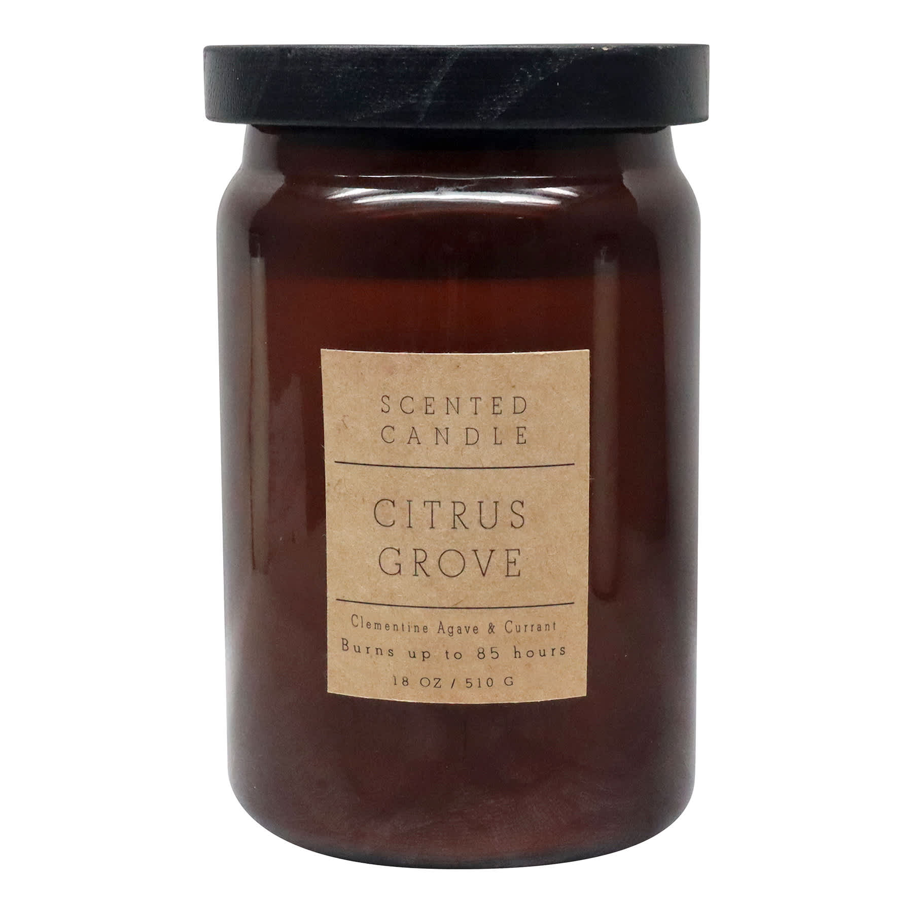 Honeybloom Citrus Grove Scented Jar Candle, 18oz