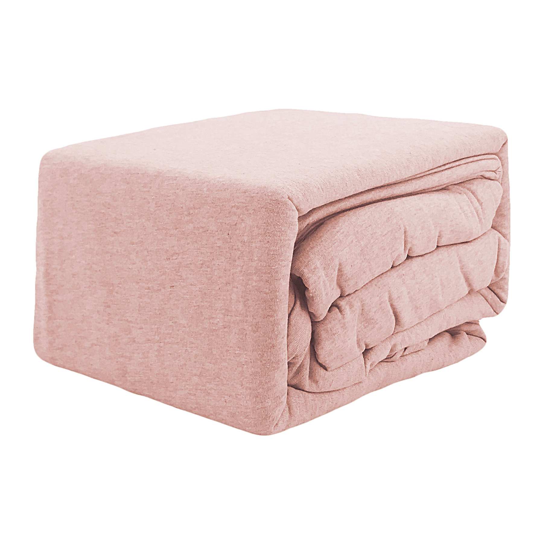 4-Piece Terracotta Jersey Sheet Set, King