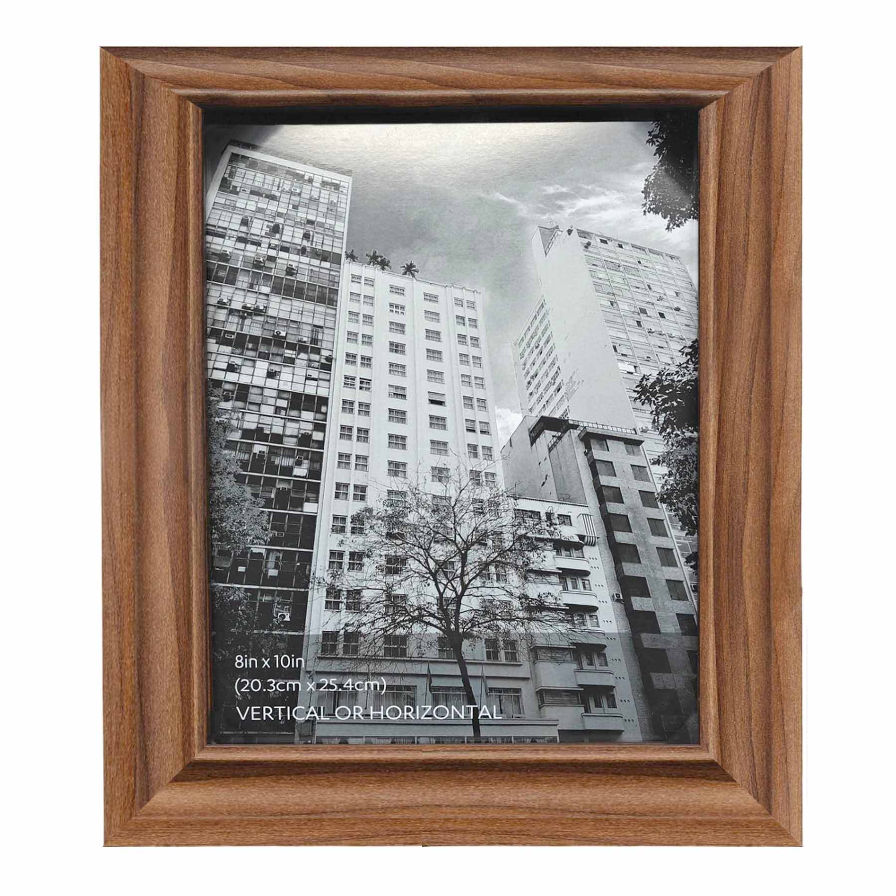 No Mat Walnut Wall Frame, 8x10
