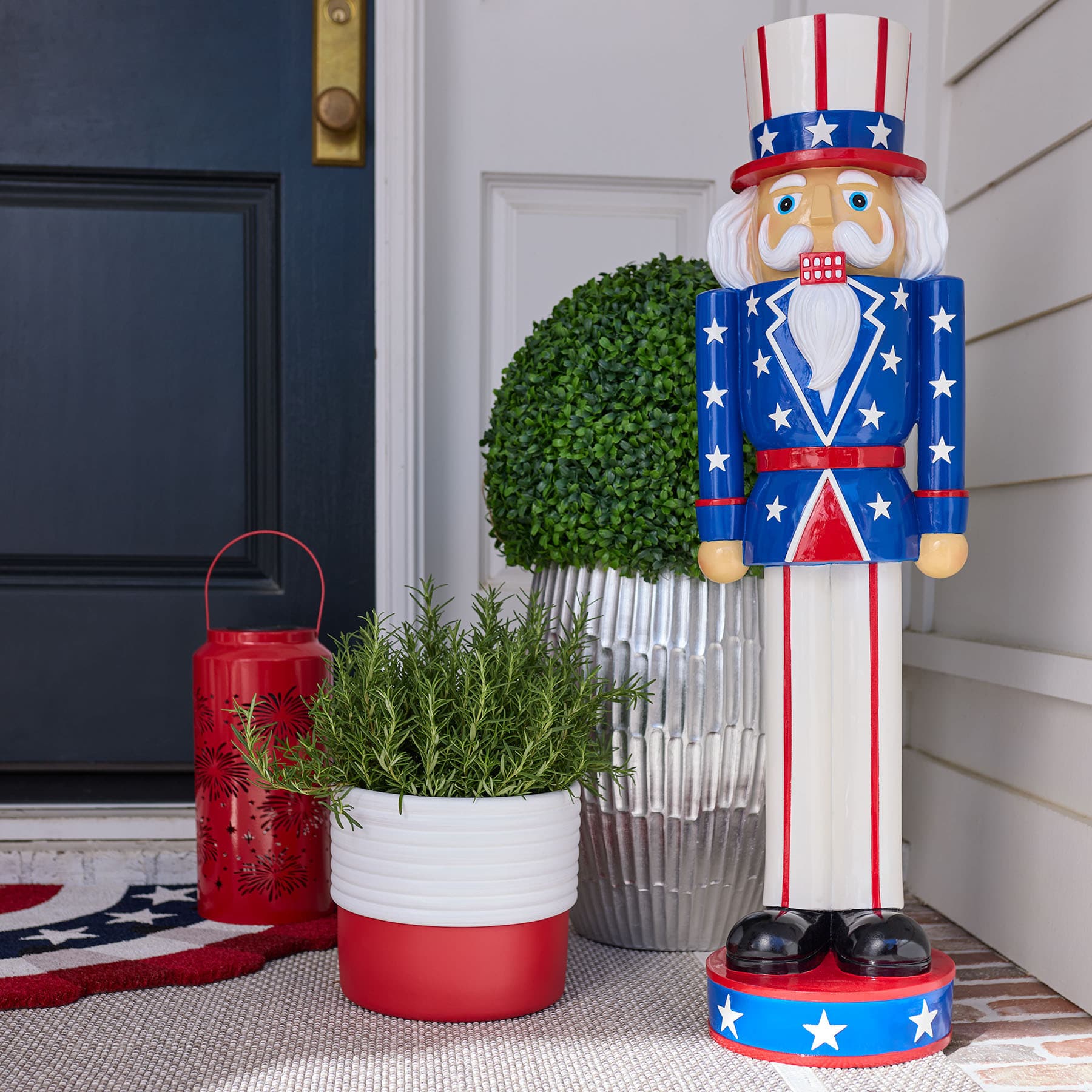 Indoor Maris Red Planter, 12"