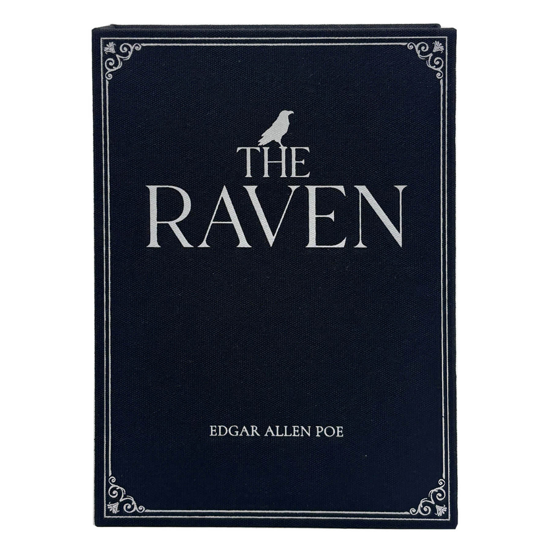 Black Raven Linen Book Box, 11"