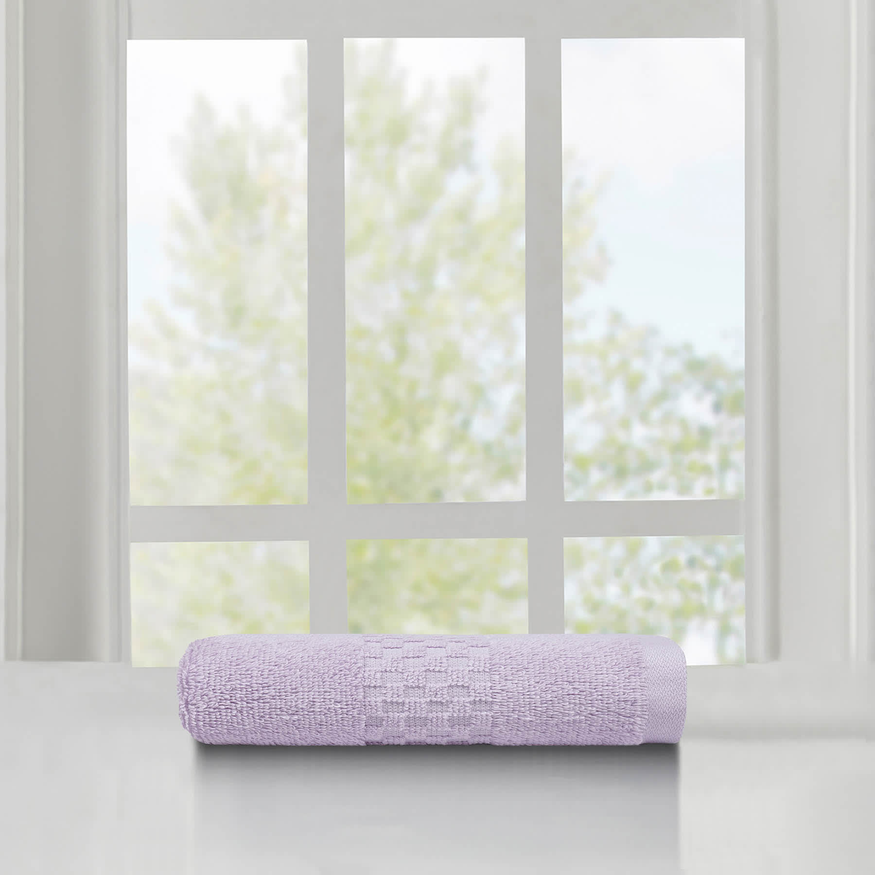Tiny Dreamers Orchid Cotton Hand Towel, 16x28