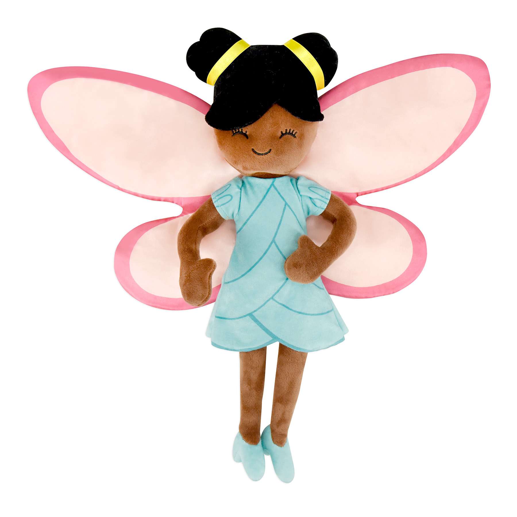 Tiny Dreamers Blue Dress Fairy Pillow, 18"
