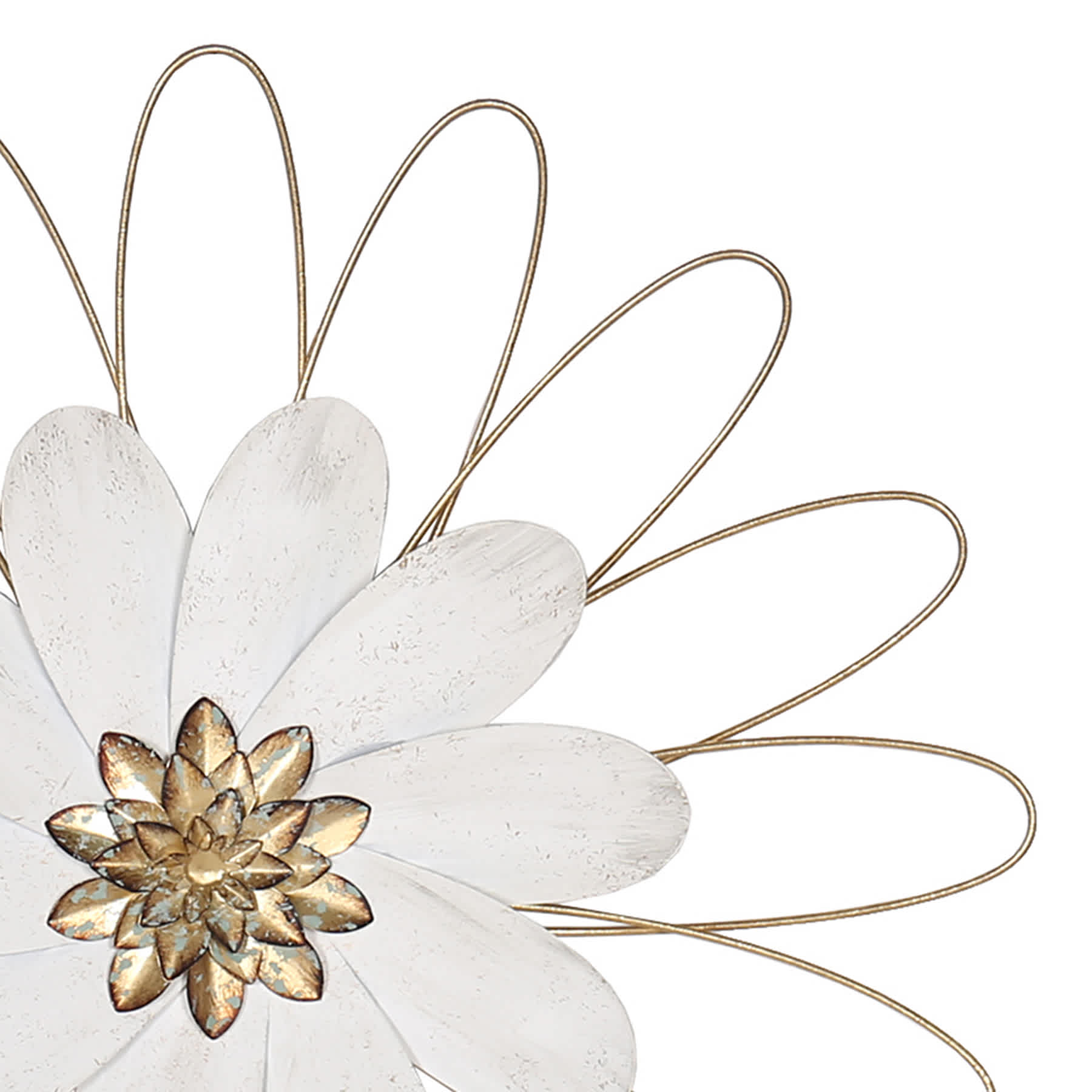 Honeybloom Metal Flower Wall Decor, 20"
