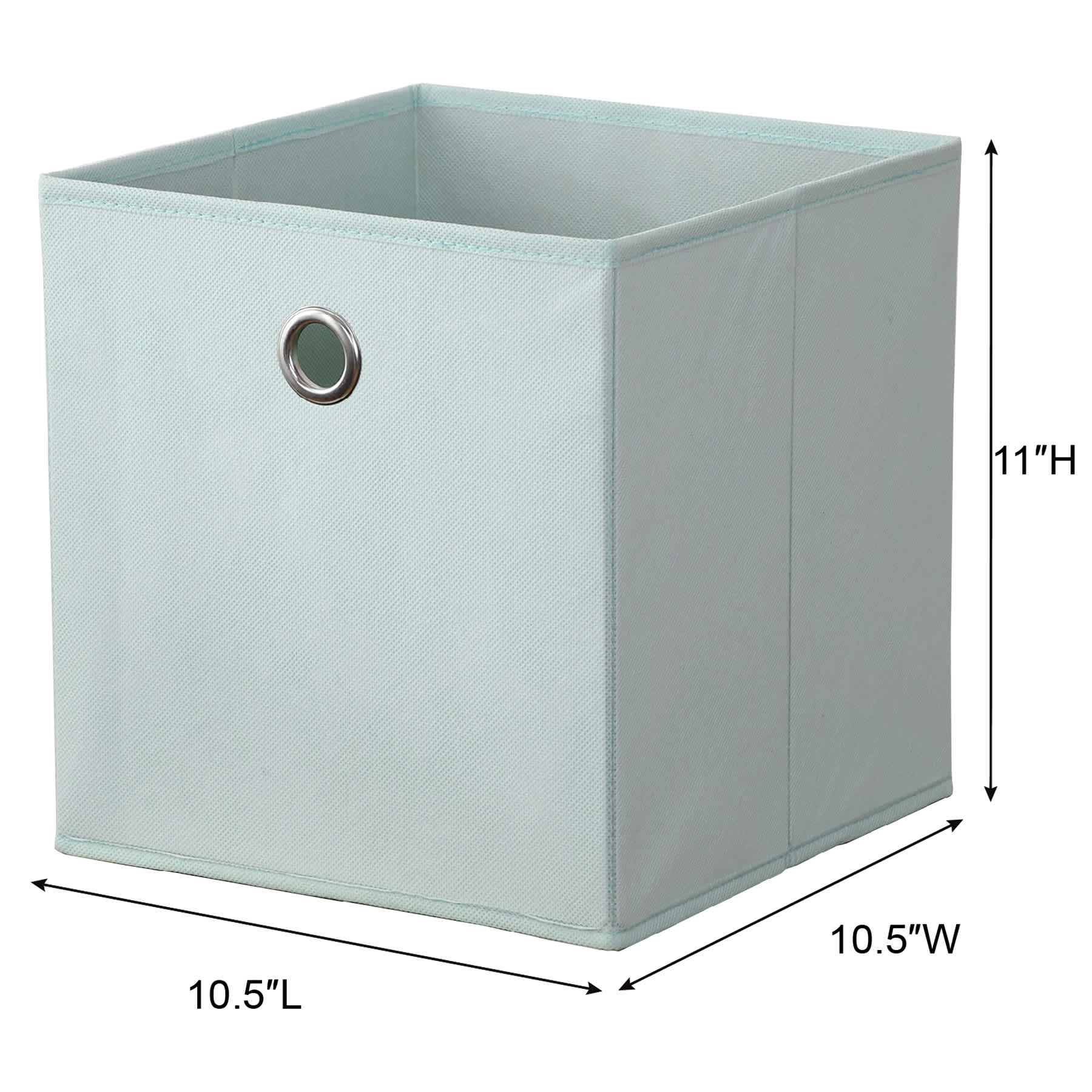 3-Pack Mint Modular Storage Cube, 10.5"