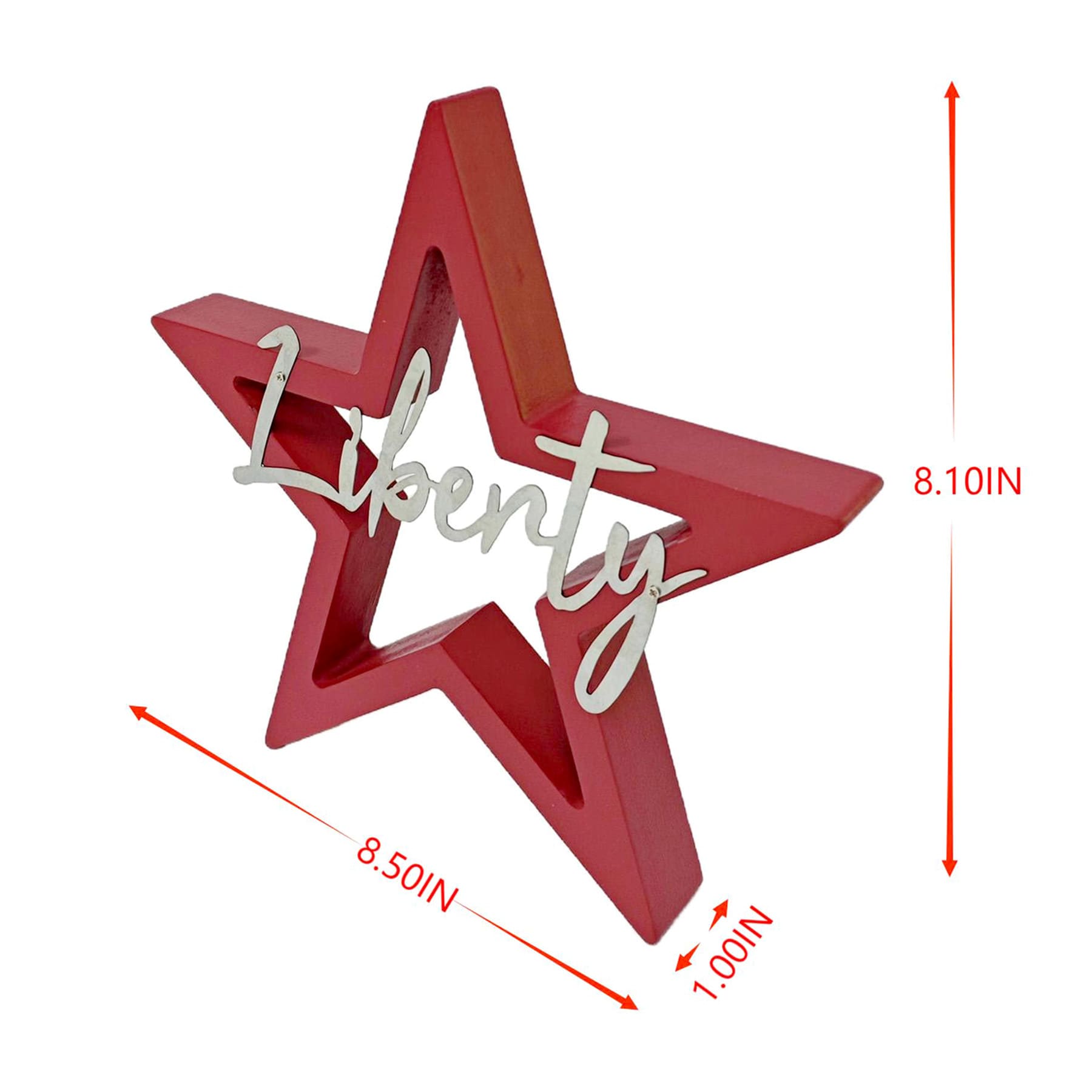 Liberty Star Table Décor, 8"
