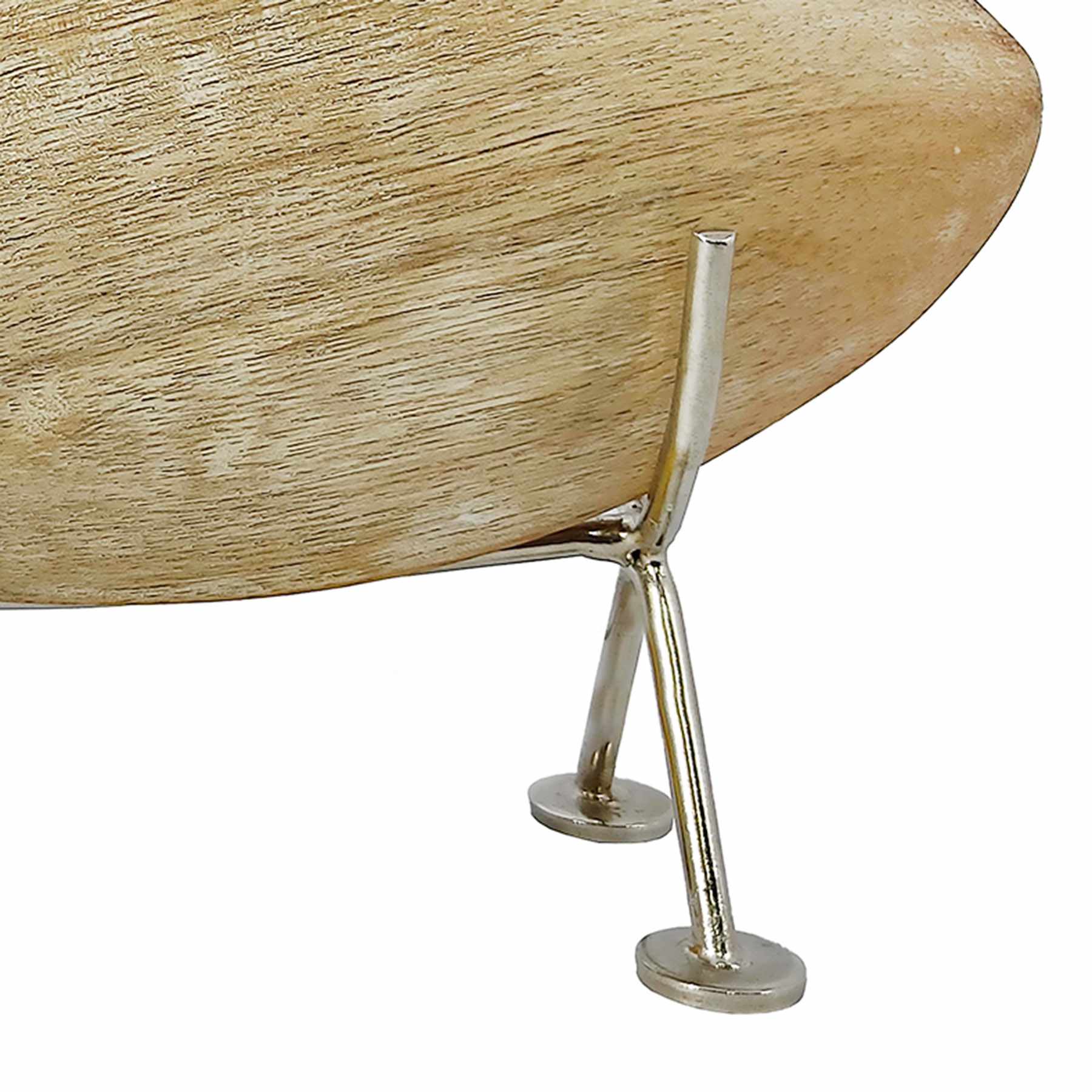 Ty Pennington Wood Fish on Stand, 4.7"