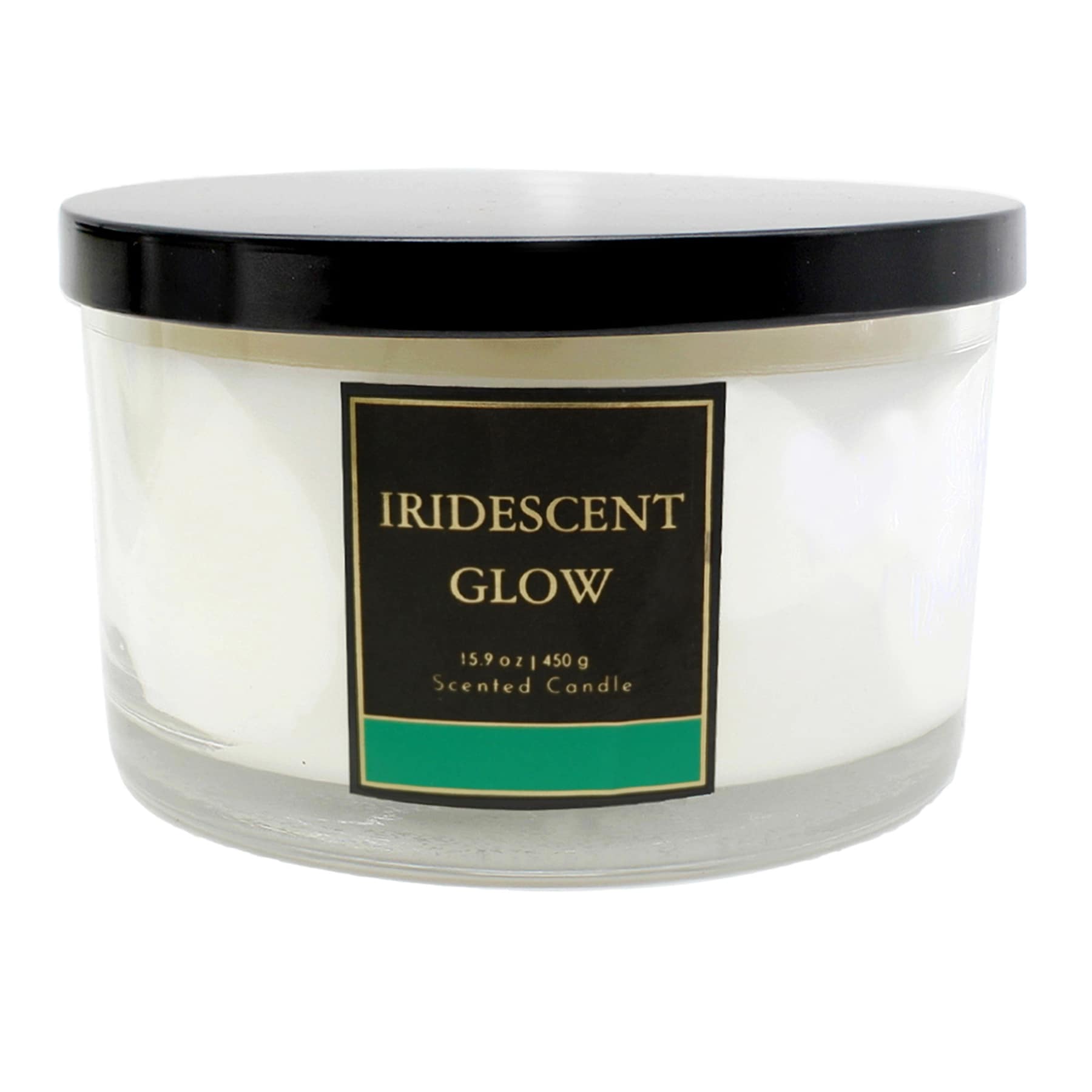 Iridescent Glow Scented Jar Candle, 15.9oz